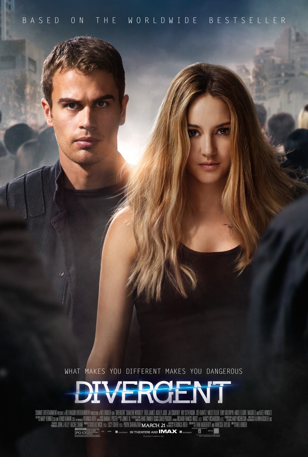 Extra Large Movie Poster Image for Divergent (#11 of 11)