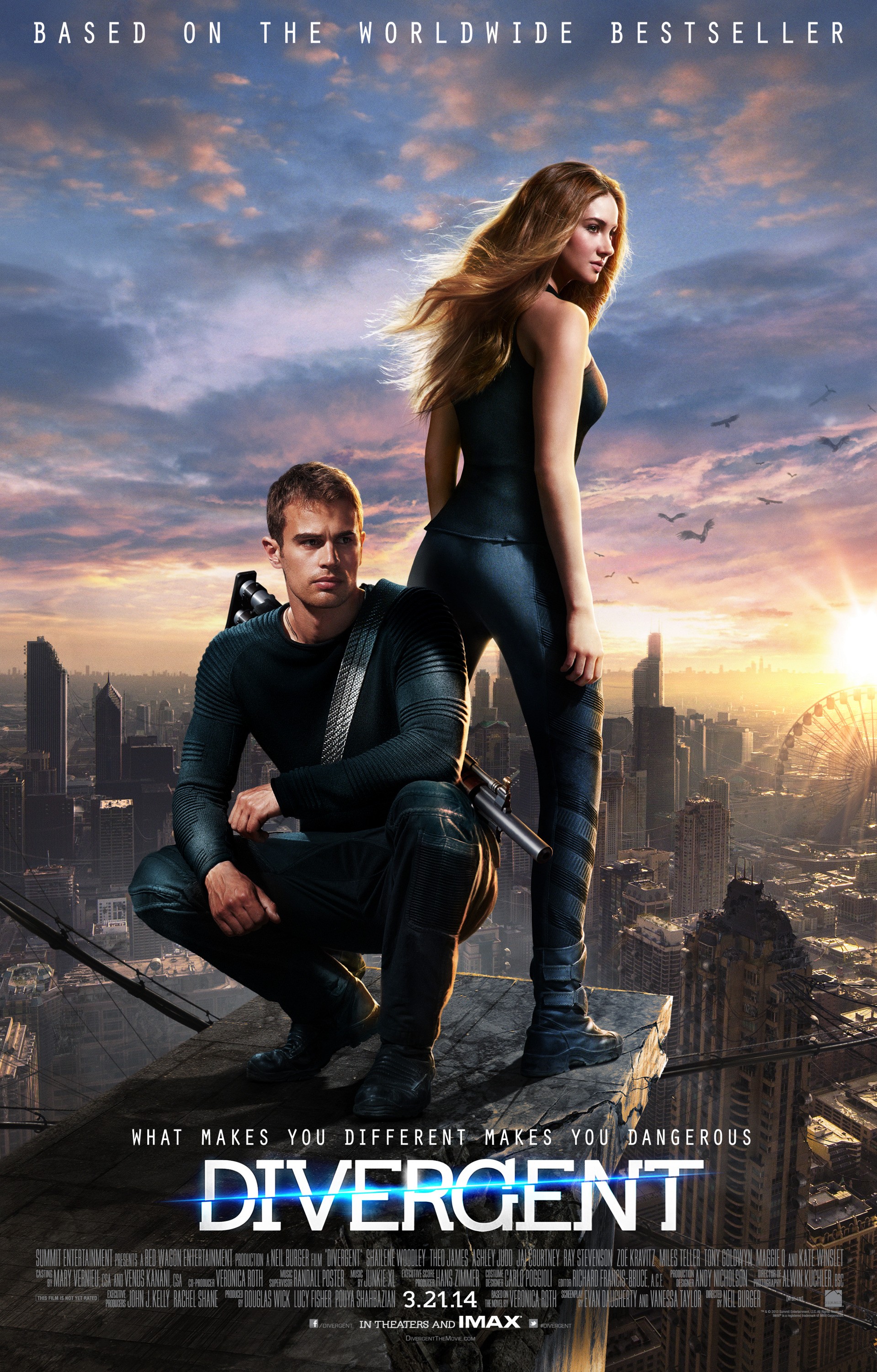 Mega Sized Movie Poster Image for Divergent (#8 of 11)