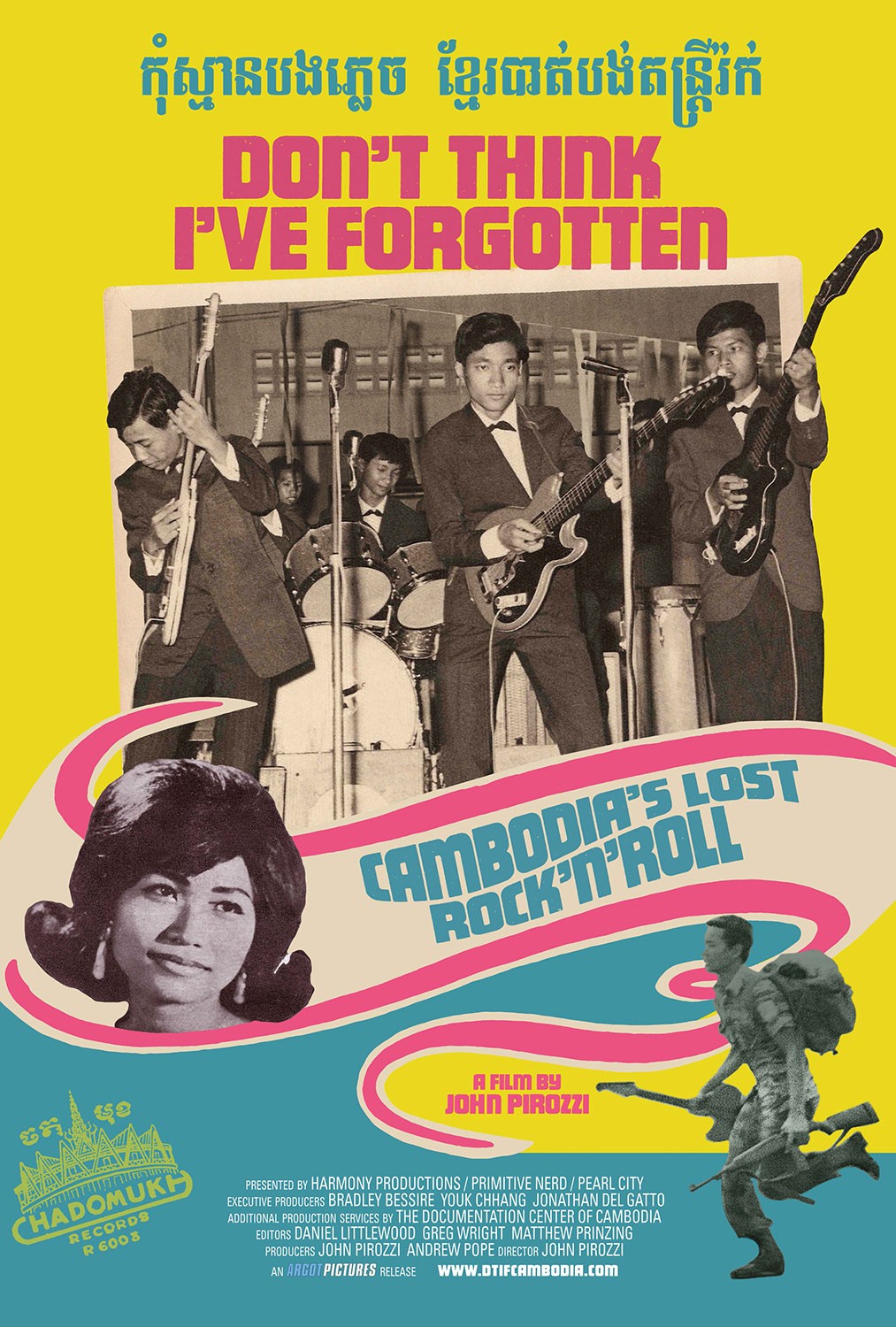 Extra Large Movie Poster Image for Don't Think I've Forgotten: Cambodia's Lost Rock and Roll 