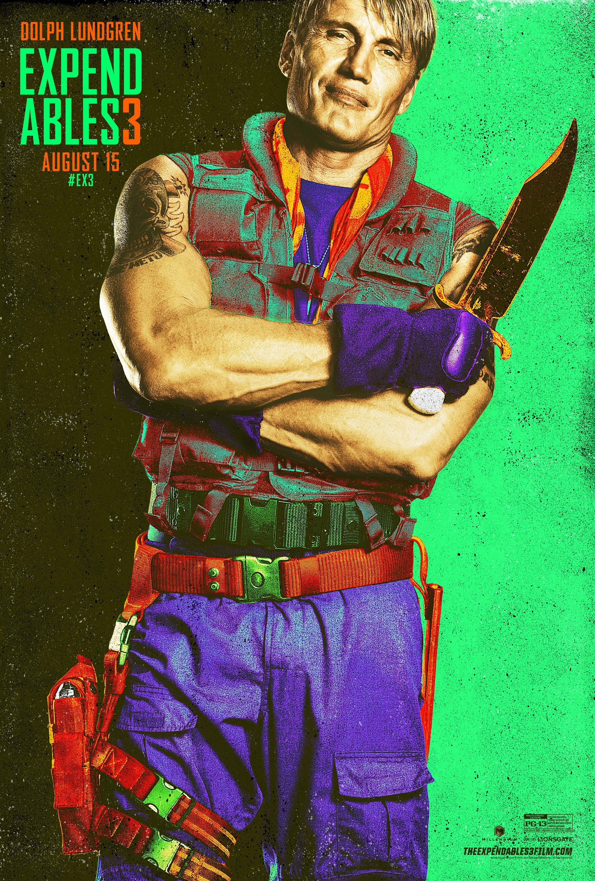 Mega Sized Movie Poster Image for The Expendables 3 (#21 of 39)