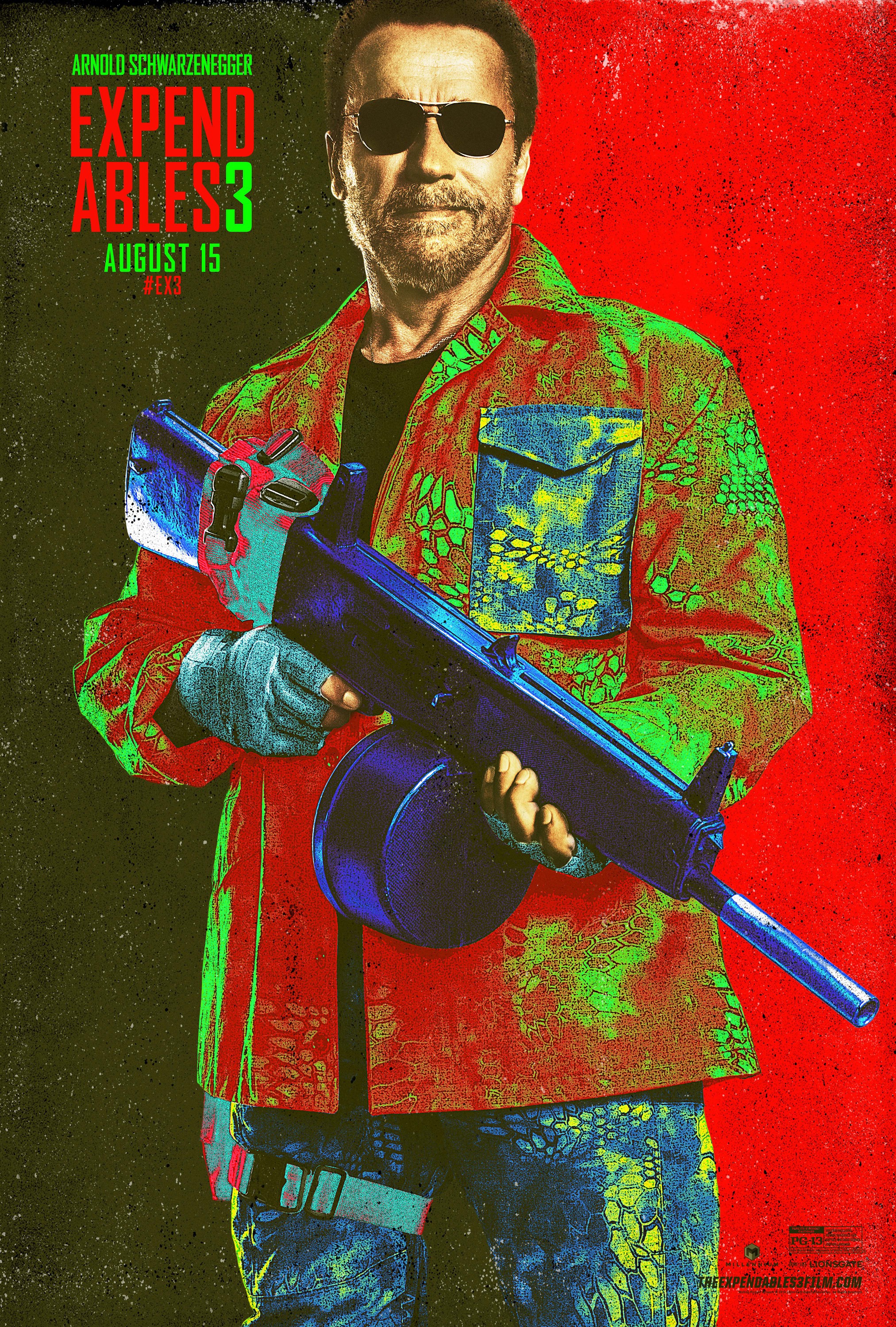 Mega Sized Movie Poster Image for The Expendables 3 (#32 of 39)