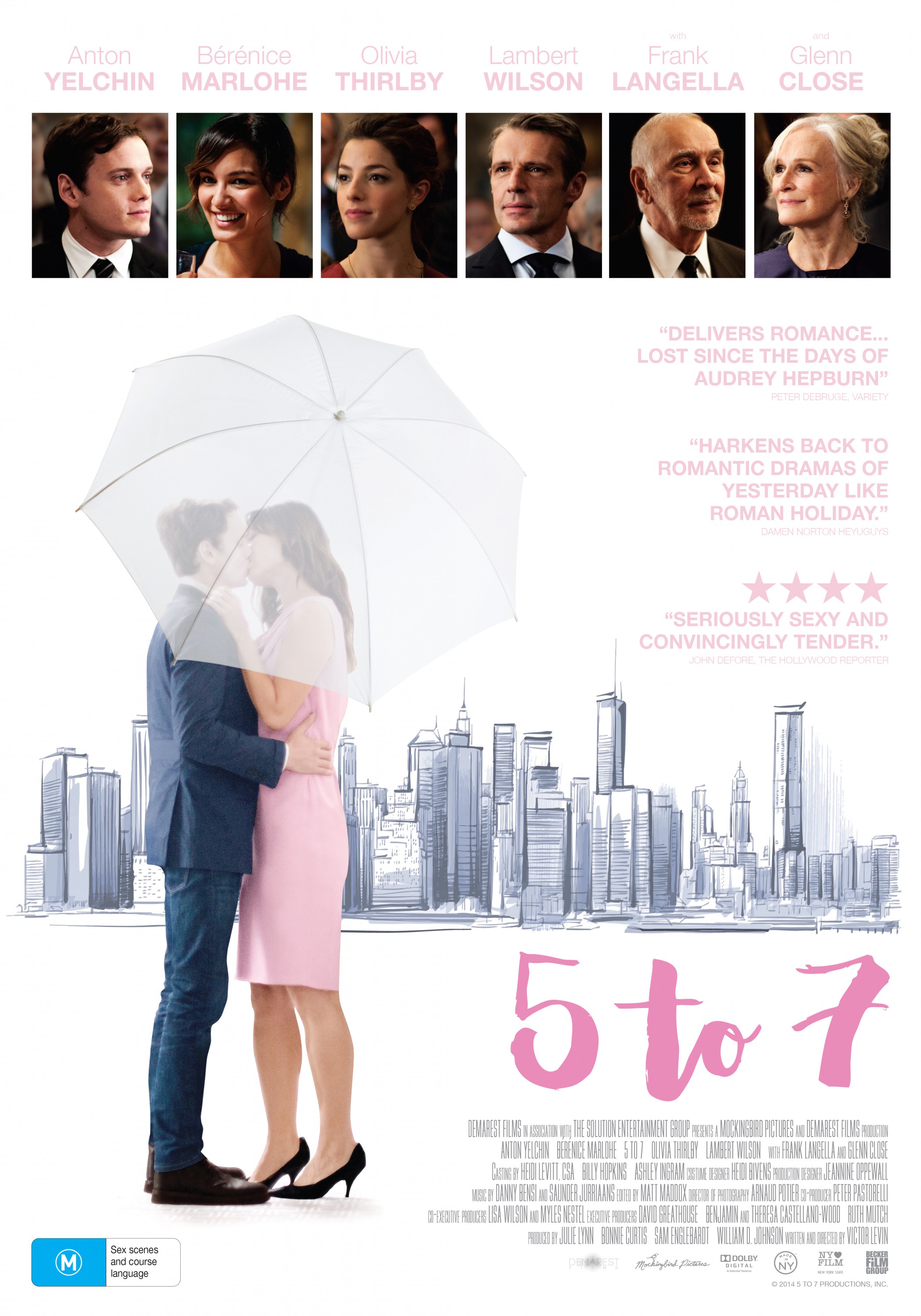 Mega Sized Movie Poster Image for 5 to 7 (#2 of 2)