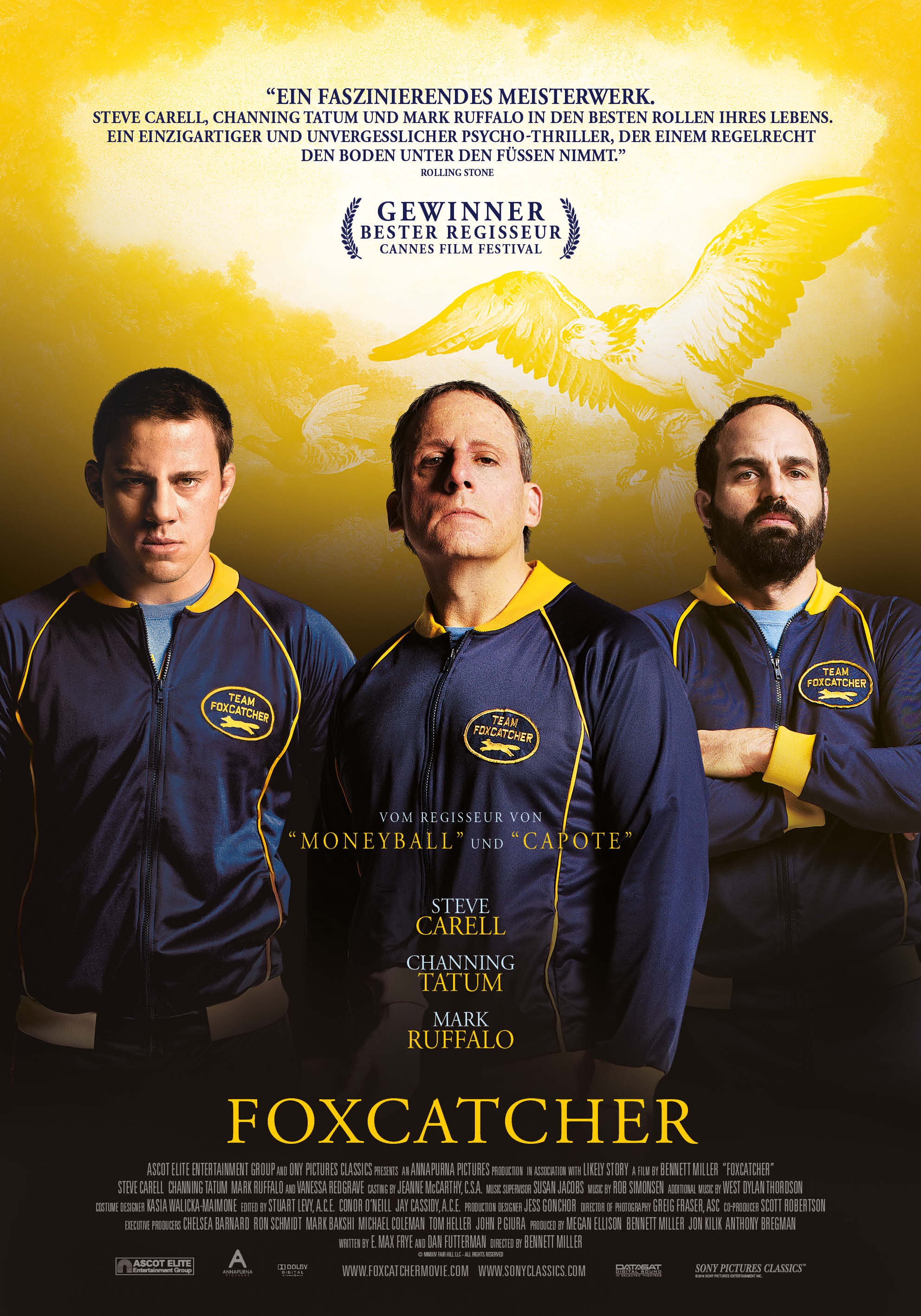 Mega Sized Movie Poster Image for Foxcatcher (#5 of 16)