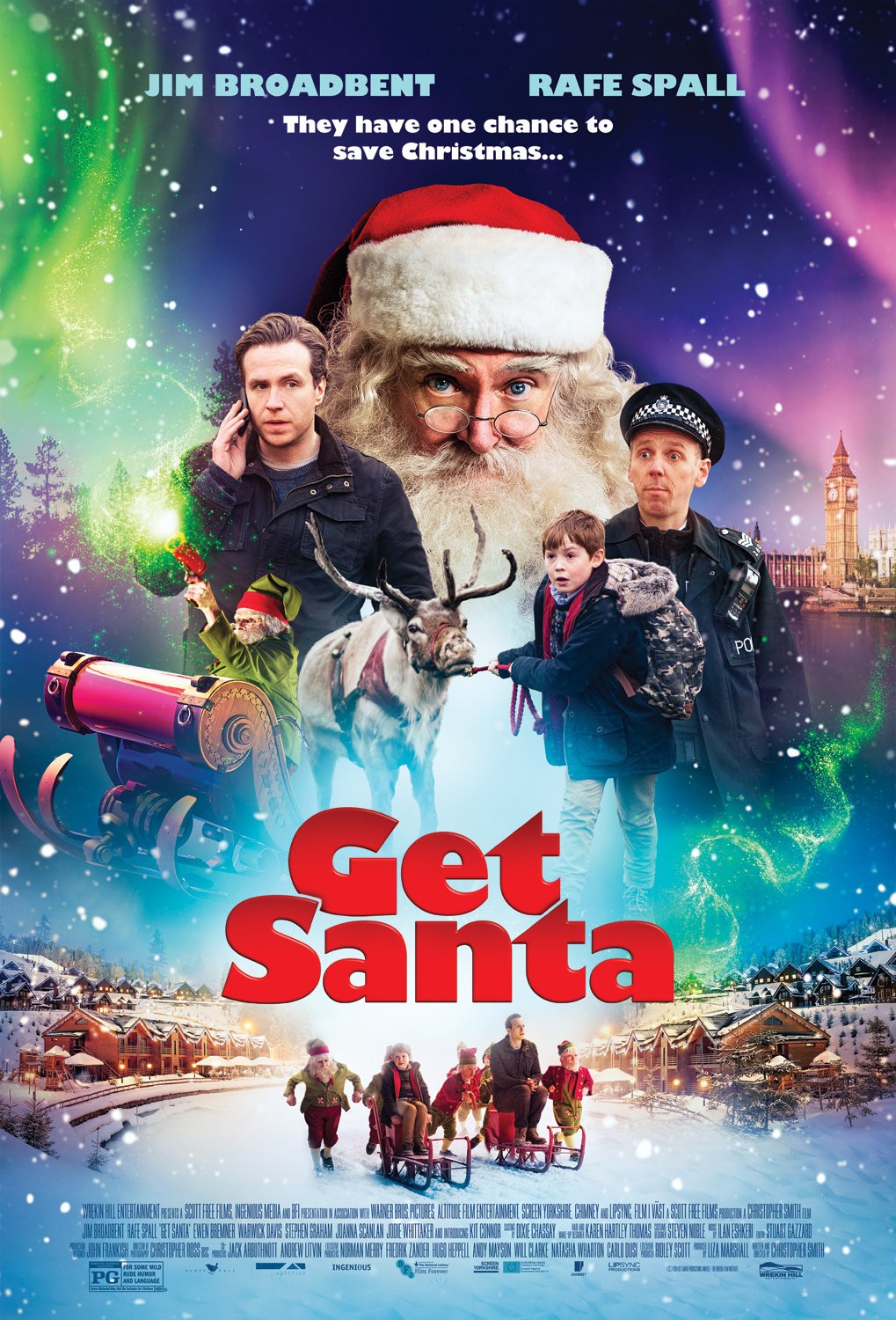 Extra Large Movie Poster Image for Get Santa (#1 of 2)