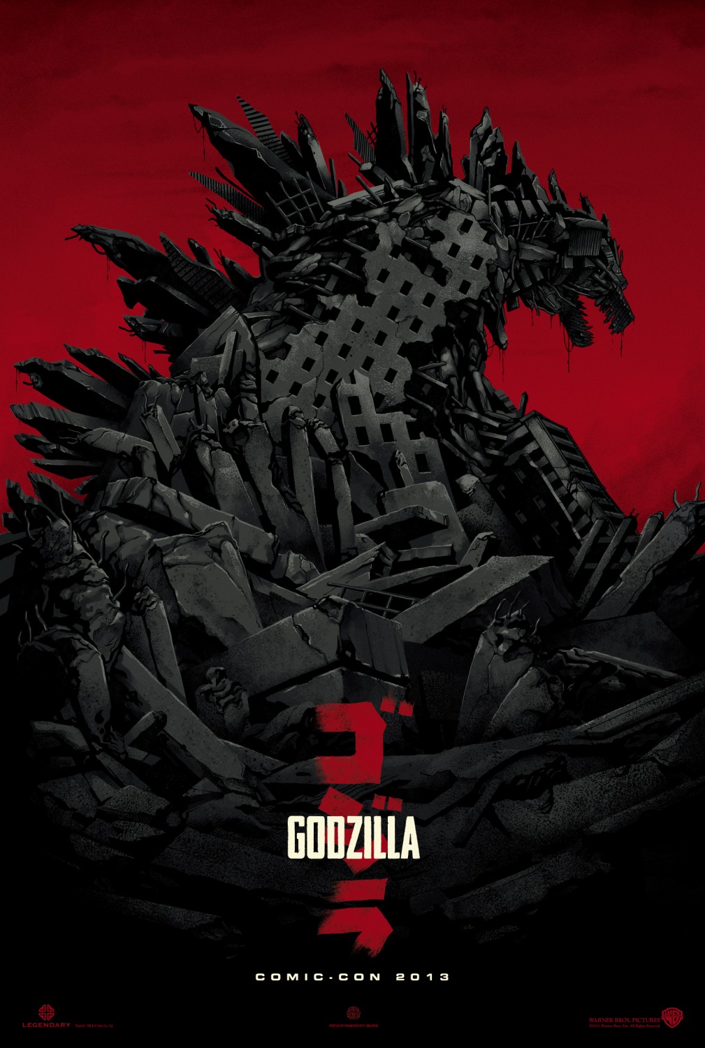 Extra Large Movie Poster Image for Godzilla (#1 of 22)