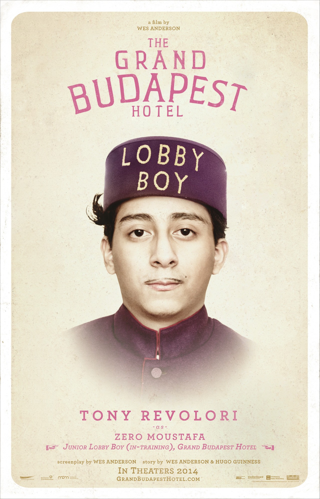 Mega Sized Movie Poster Image for The Grand Budapest Hotel (#12 of 17)
