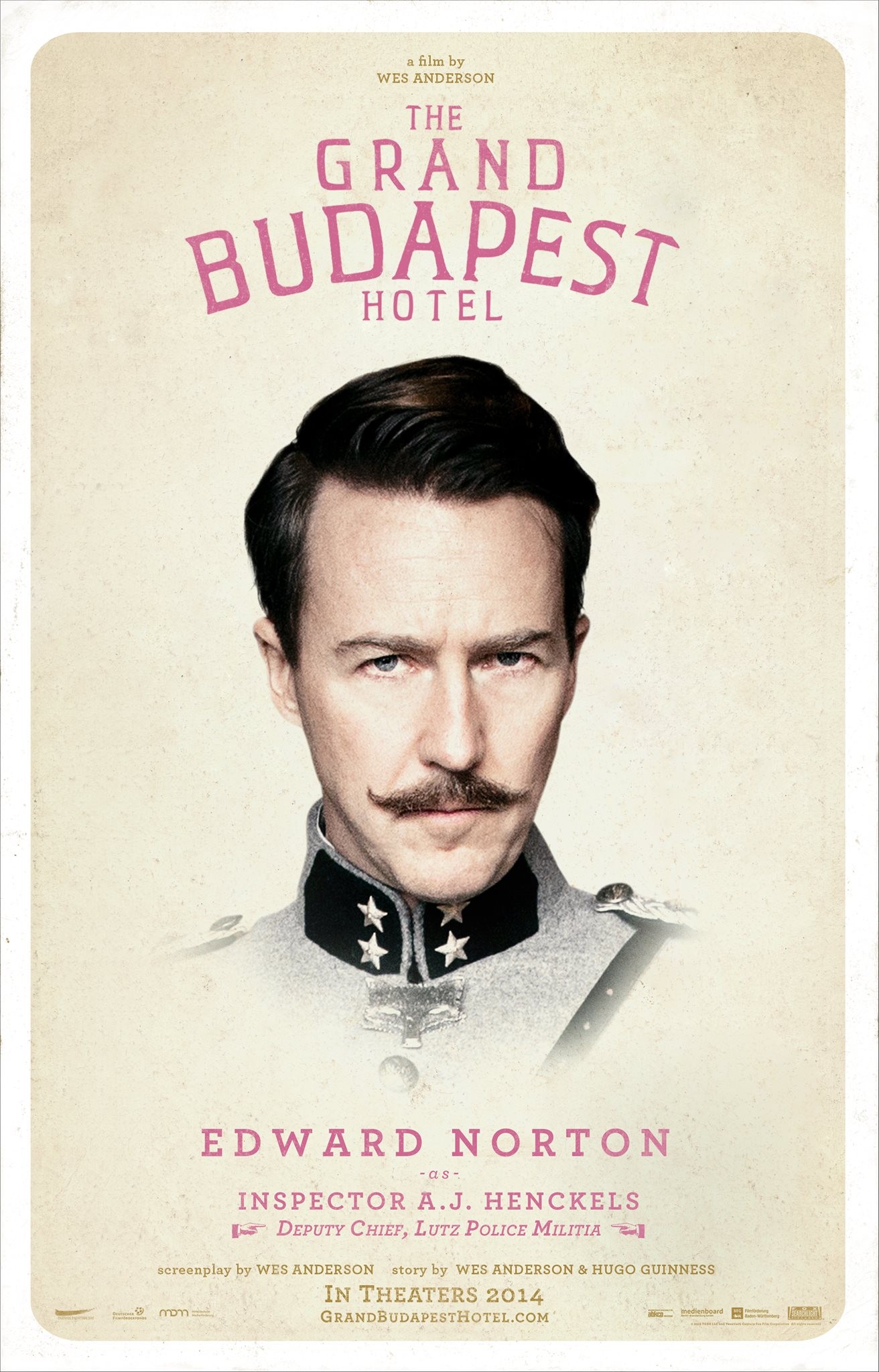 Mega Sized Movie Poster Image for The Grand Budapest Hotel (#5 of 17)