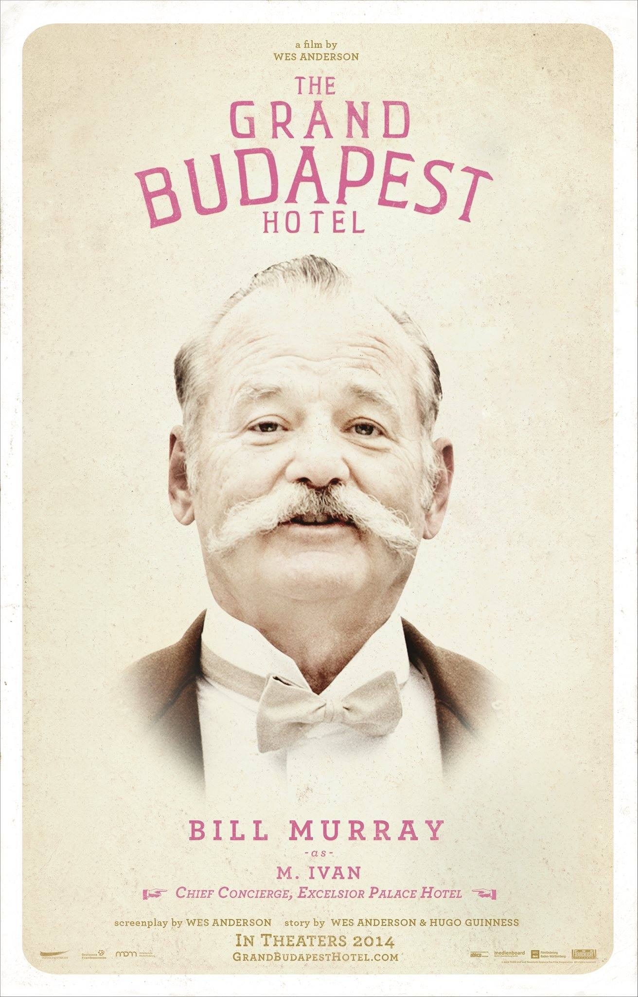 Mega Sized Movie Poster Image for The Grand Budapest Hotel (#7 of 17)