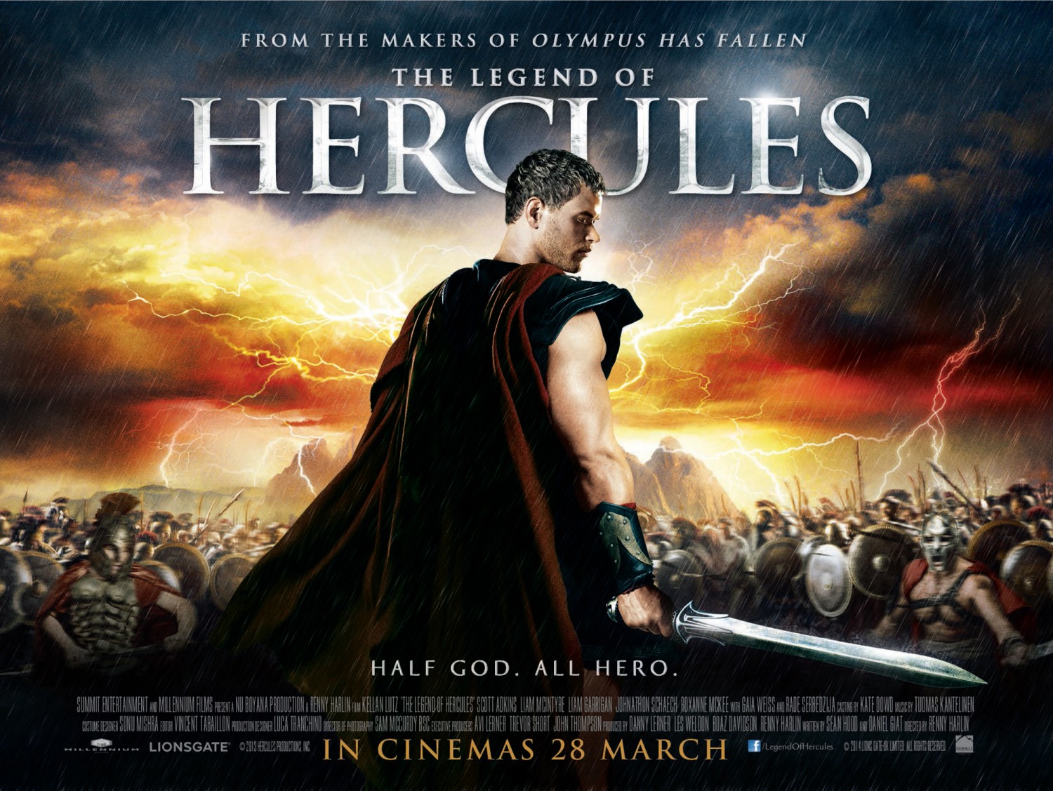 Extra Large Movie Poster Image for Hercules: The Legend Begins (#8 of 10)