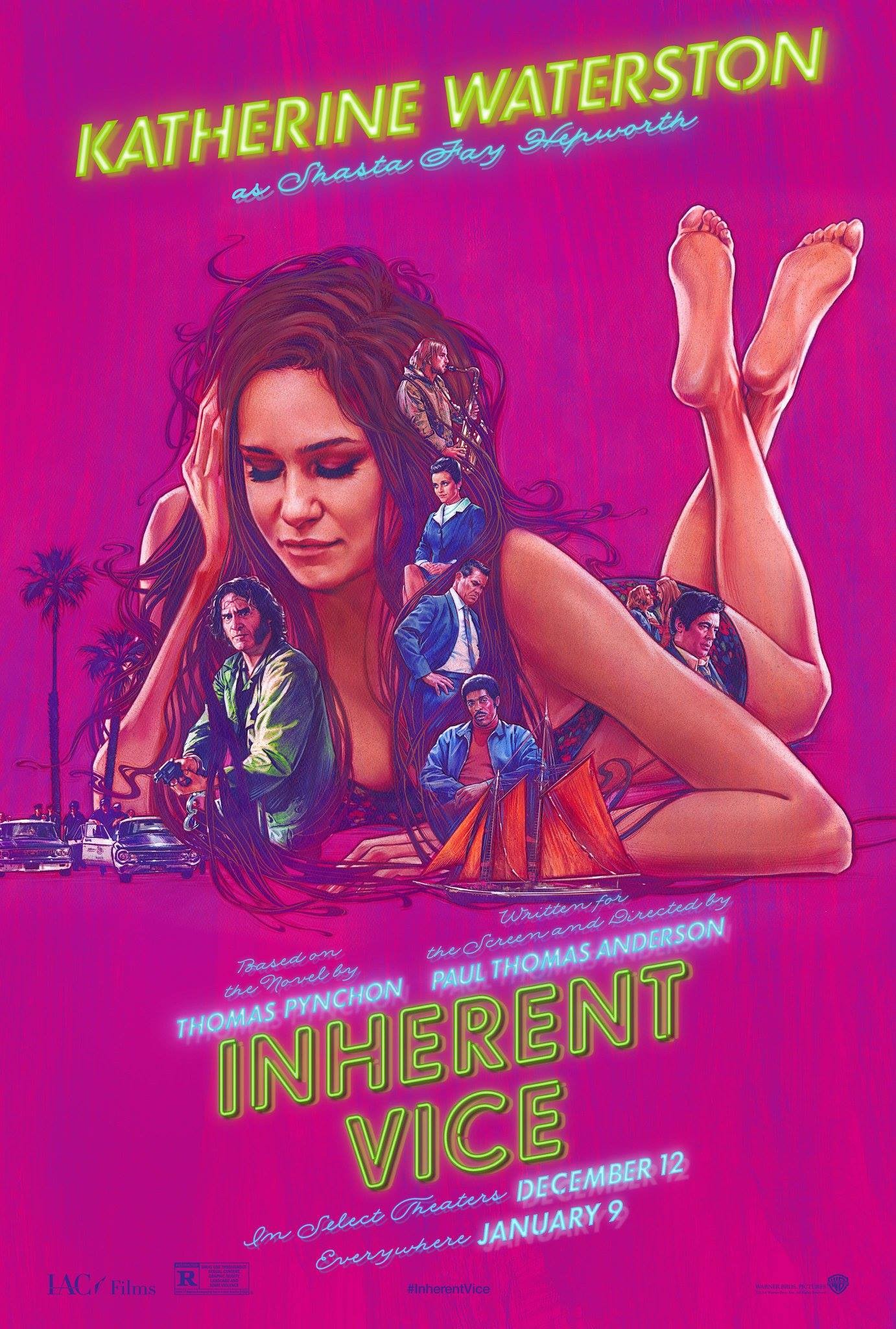 Mega Sized Movie Poster Image for Inherent Vice (#12 of 12)