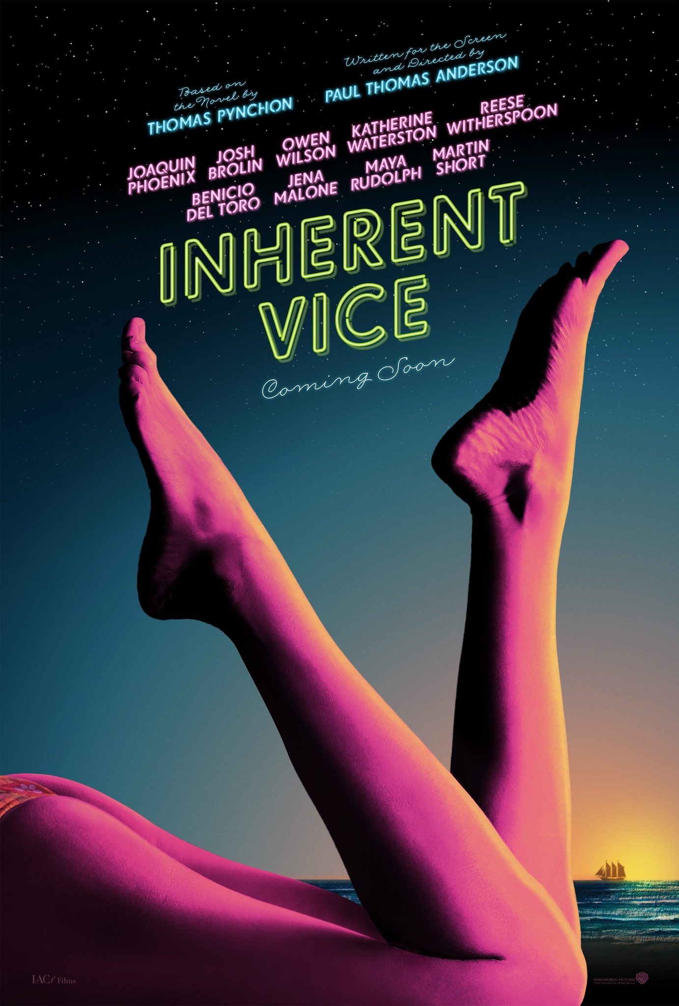 Mega Sized Movie Poster Image for Inherent Vice (#1 of 12)