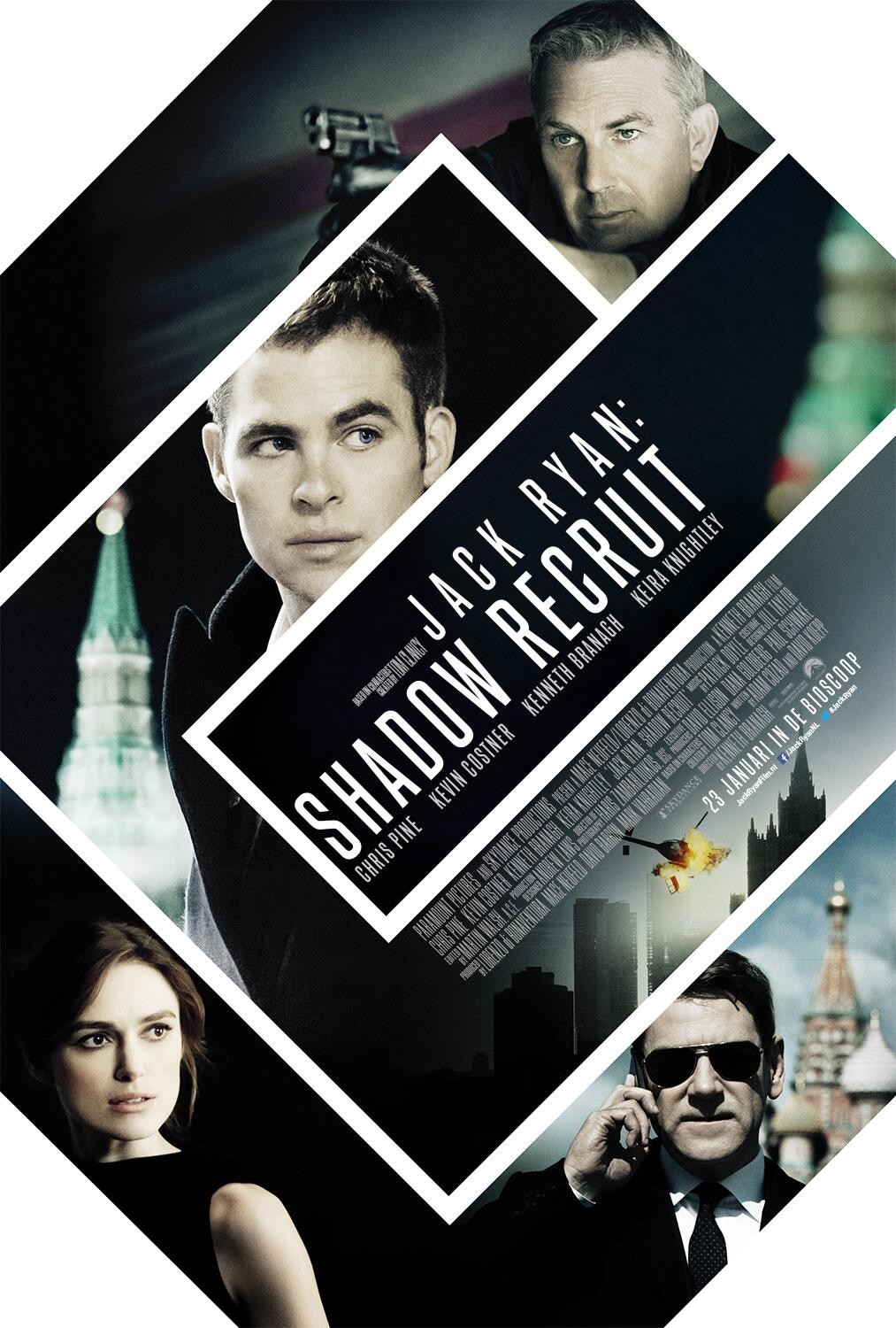 Extra Large Movie Poster Image for Jack Ryan: Shadow Recruit (#2 of 9)