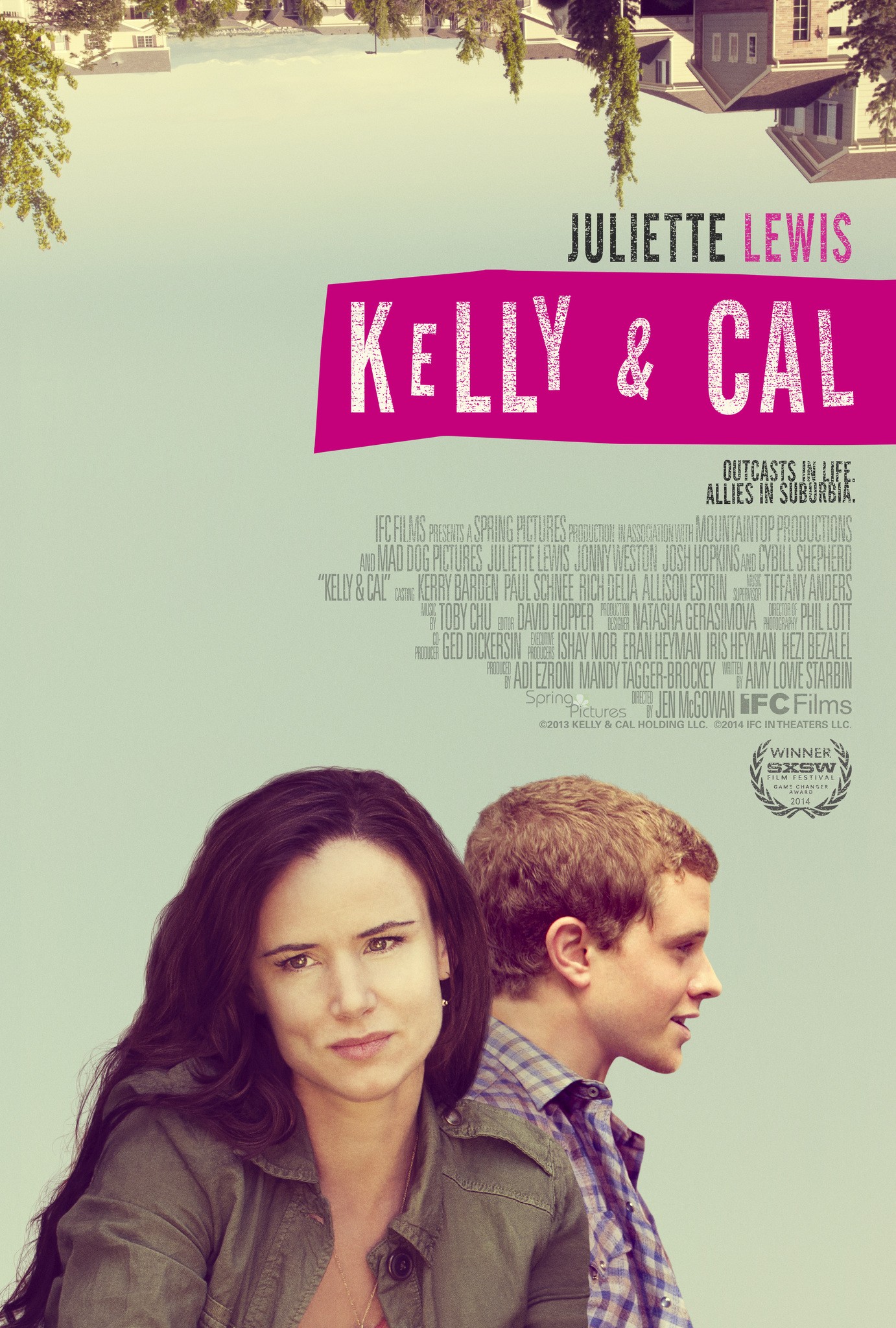 Mega Sized Movie Poster Image for Kelly & Cal 
