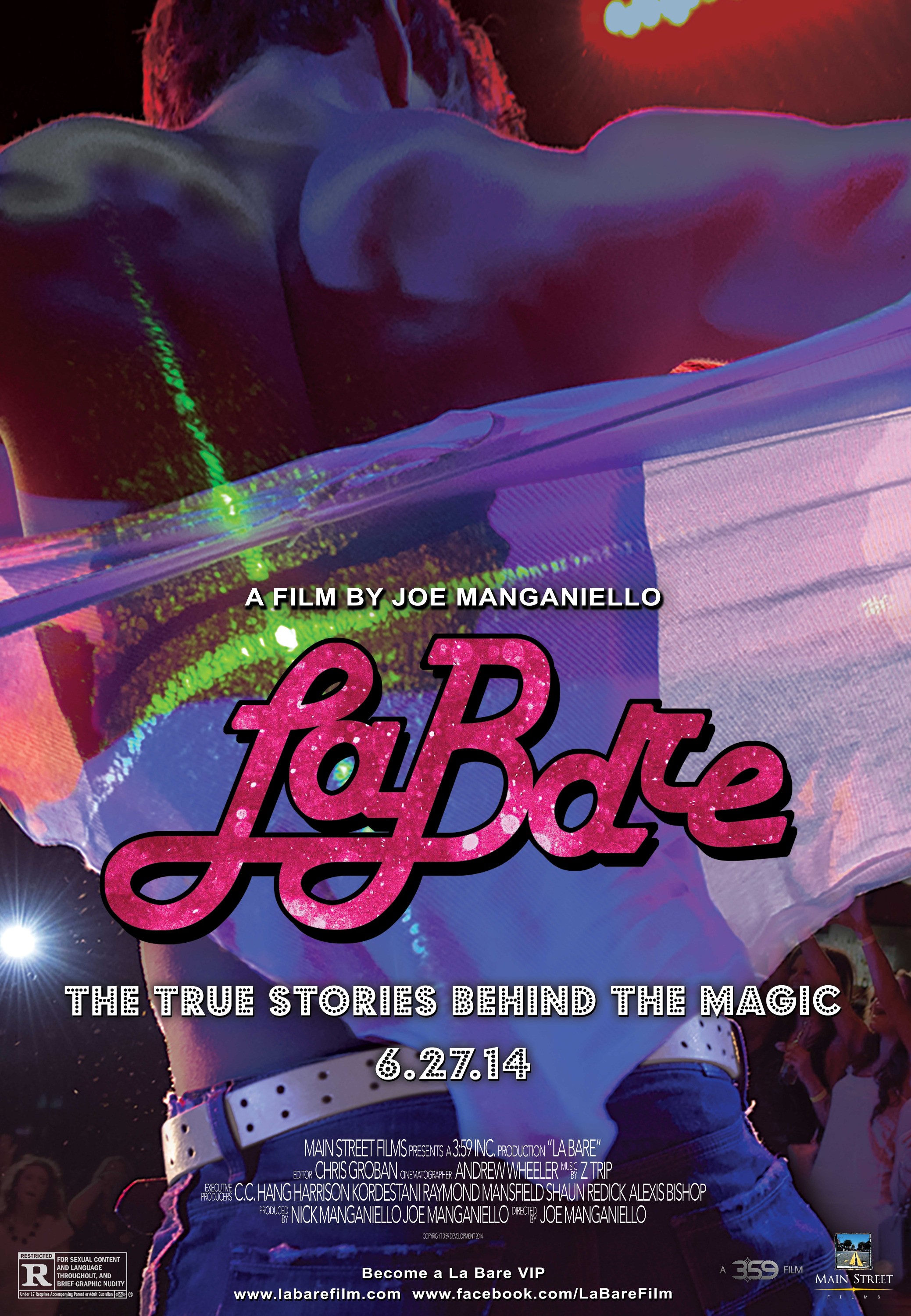 Mega Sized Movie Poster Image for La Bare 