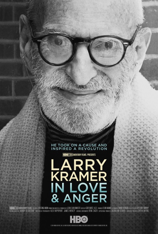 Larry Kramer in Love and Anger Movie Poster