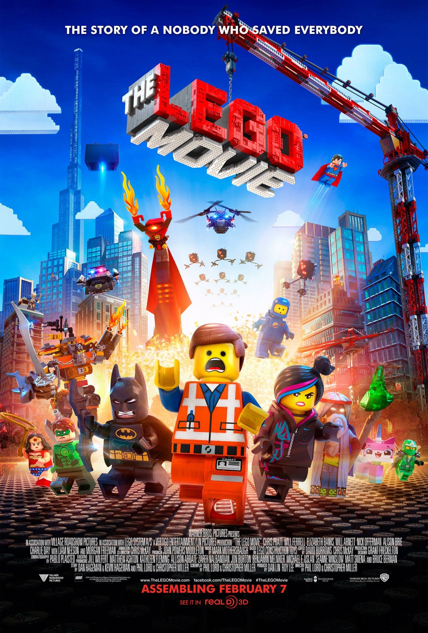 Mega Sized Movie Poster Image for The Lego Movie (#9 of 17)
