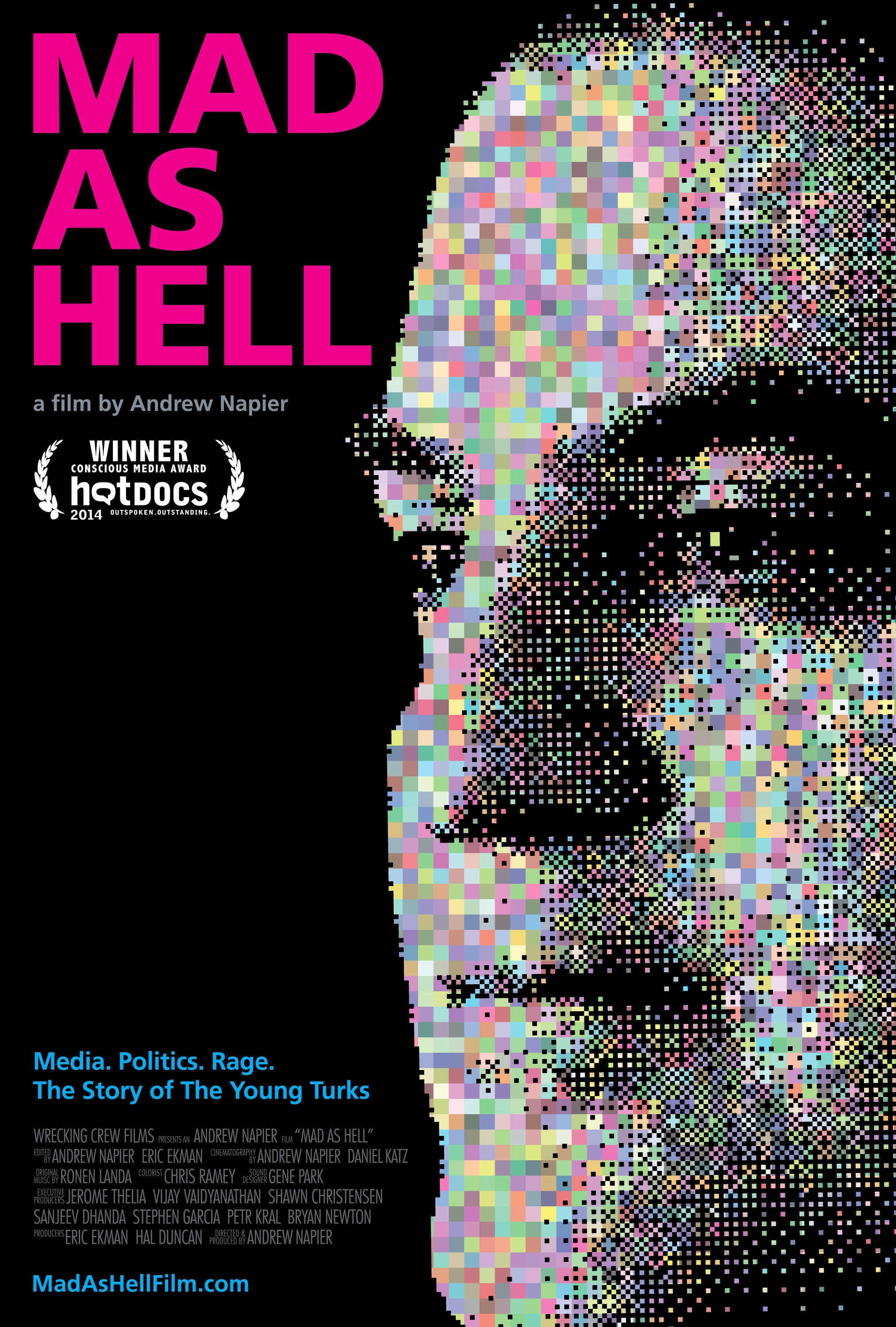 Mega Sized Movie Poster Image for Mad As Hell 
