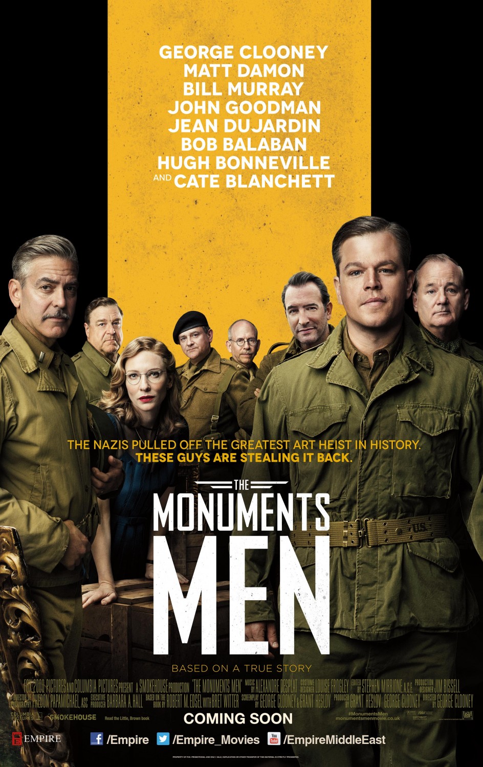 Extra Large Movie Poster Image for The Monuments Men (#2 of 3)