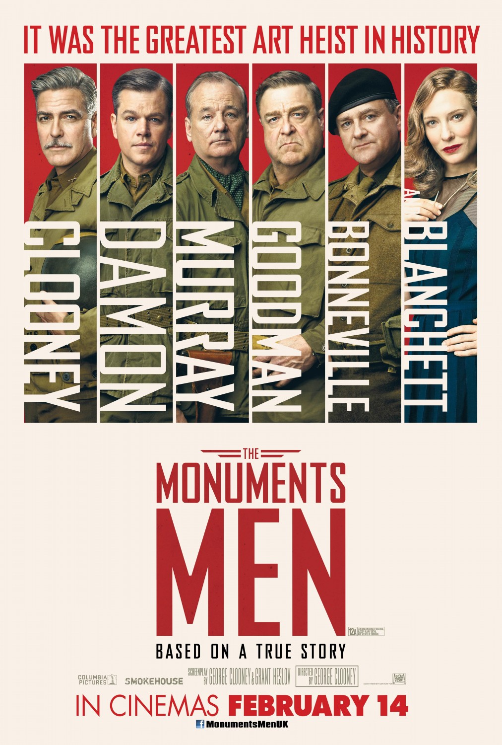 Extra Large Movie Poster Image for The Monuments Men (#3 of 3)