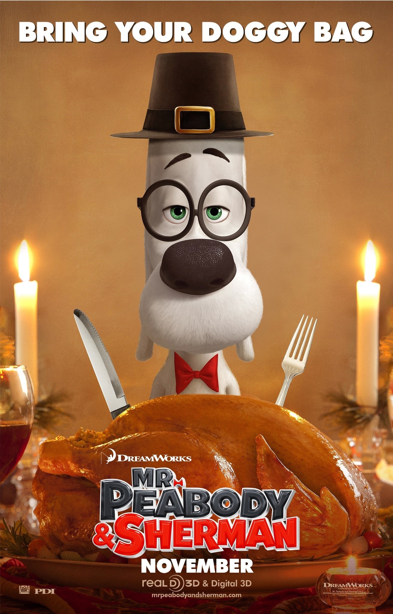 Mega Sized Movie Poster Image for Mr. Peabody & Sherman (#8 of 22)