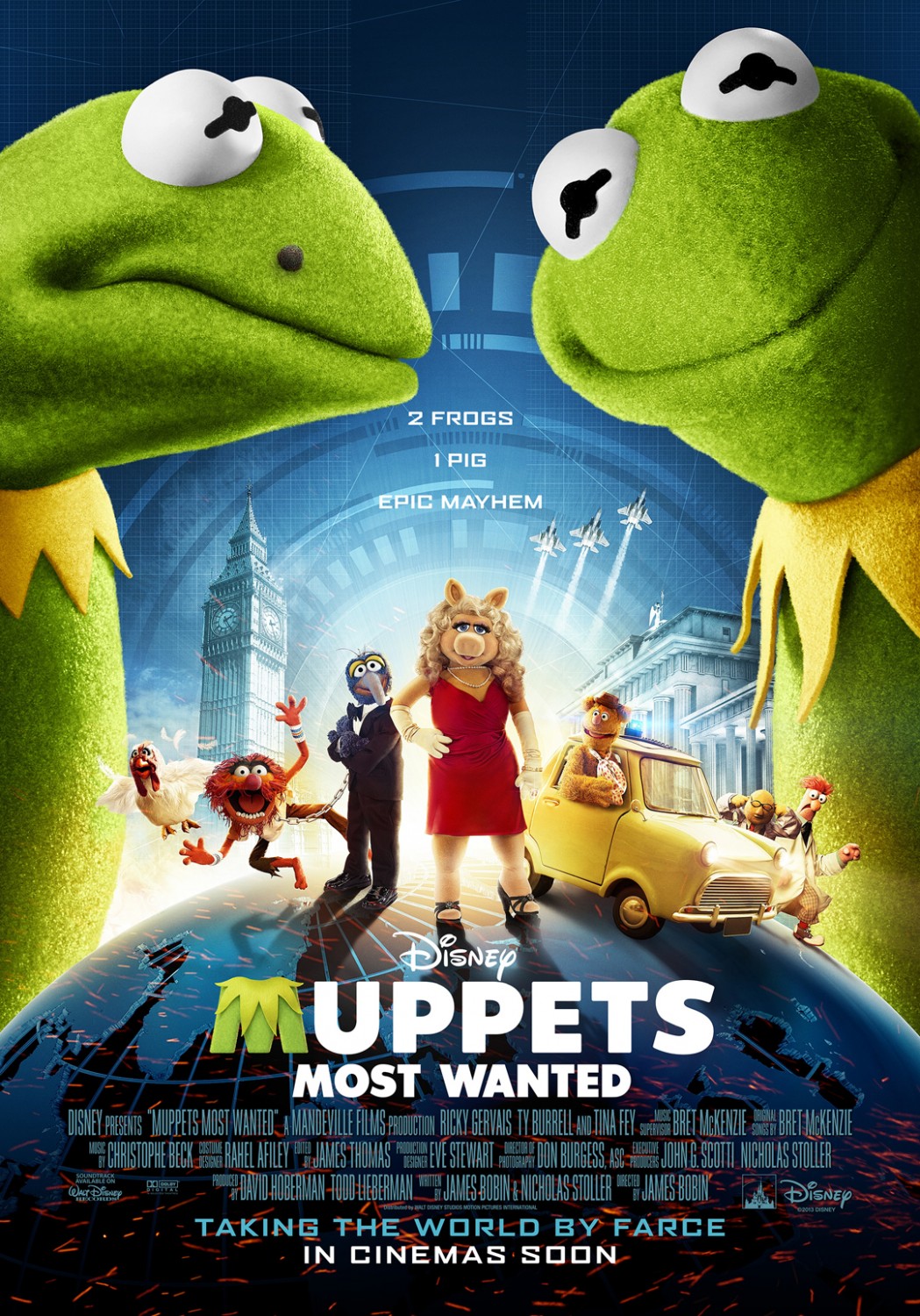 Extra Large Movie Poster Image for Muppets Most Wanted (#2 of 10)