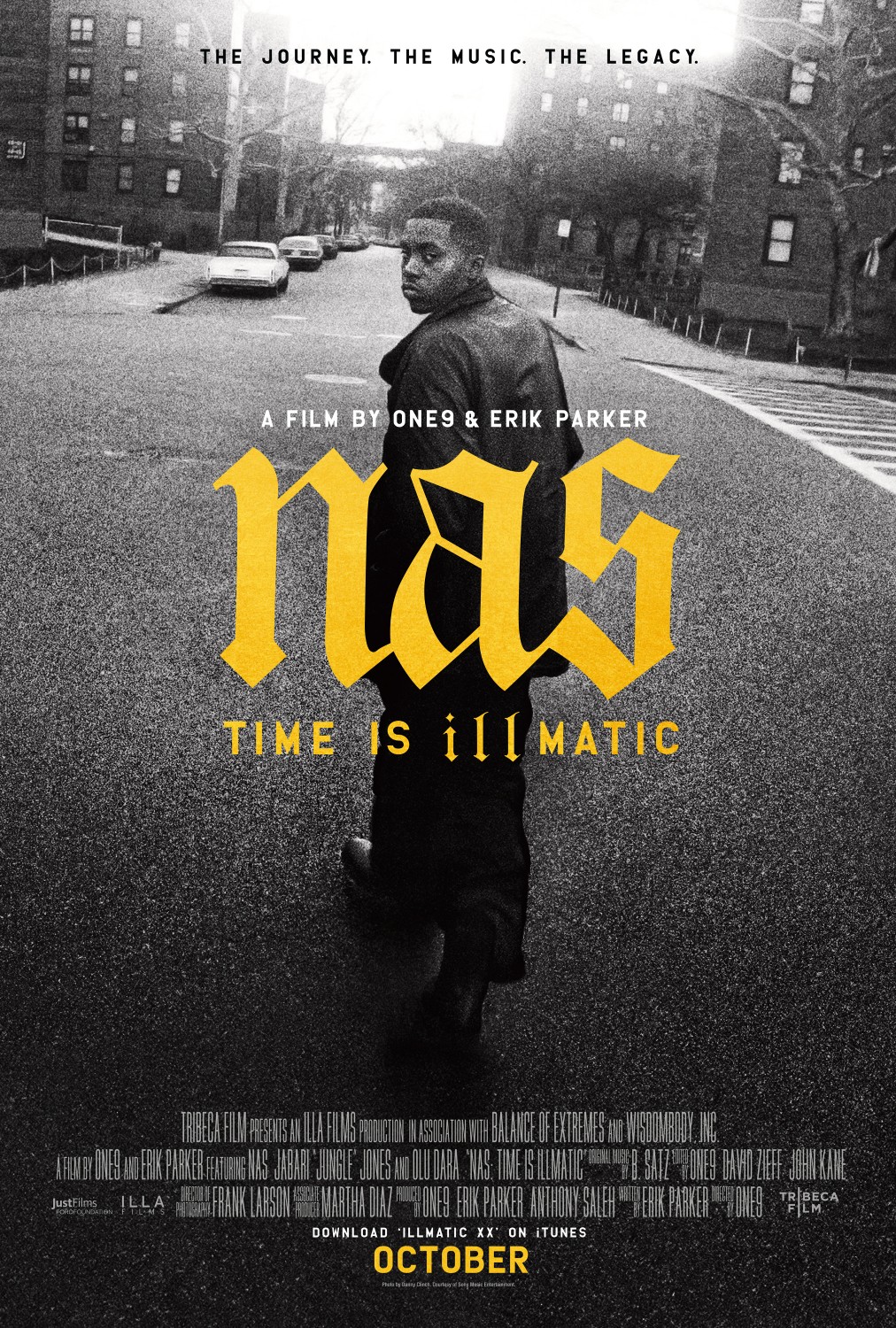 Extra Large Movie Poster Image for Nas: Time Is Illmatic 
