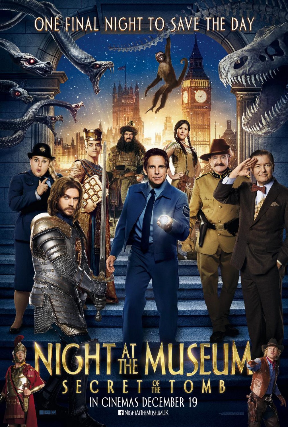 Extra Large Movie Poster Image for Night at the Museum: Secret of the Tomb (#13 of 21)