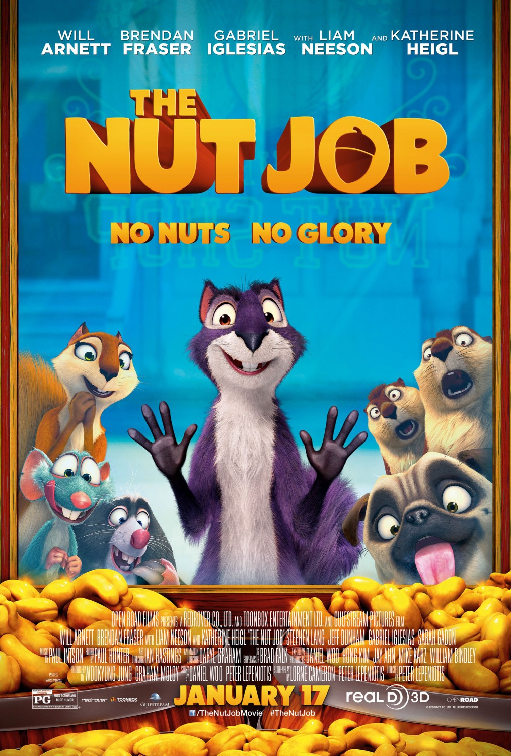 Extra Large Movie Poster Image for The Nut Job (#1 of 3)