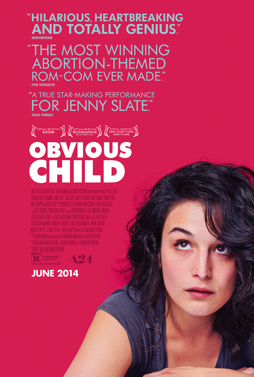 Extra Large Movie Poster Image for Obvious Child (#1 of 2)