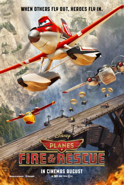 Planes: Fire & Rescue Movie Poster