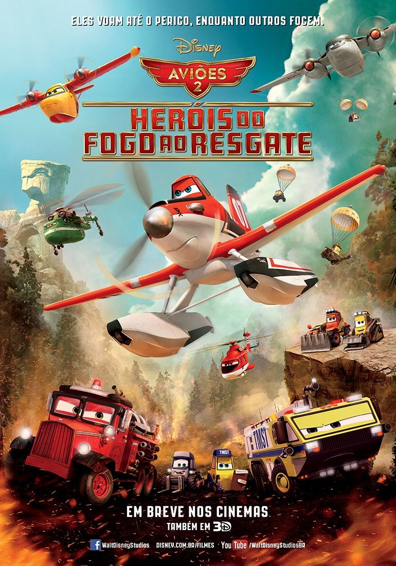 Extra Large Movie Poster Image for Planes: Fire & Rescue (#3 of 3)