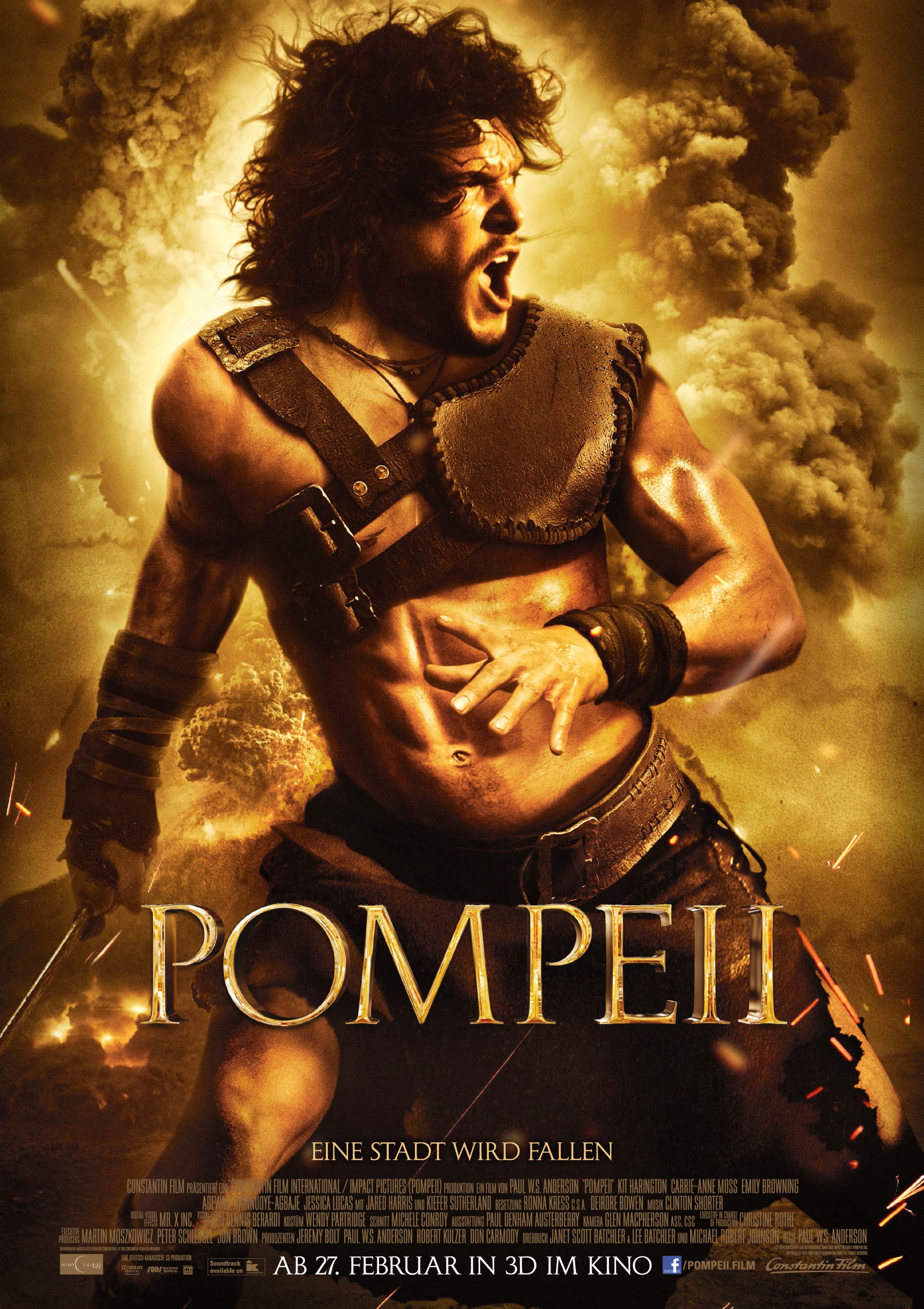 Mega Sized Movie Poster Image for Pompeii (#2 of 6)