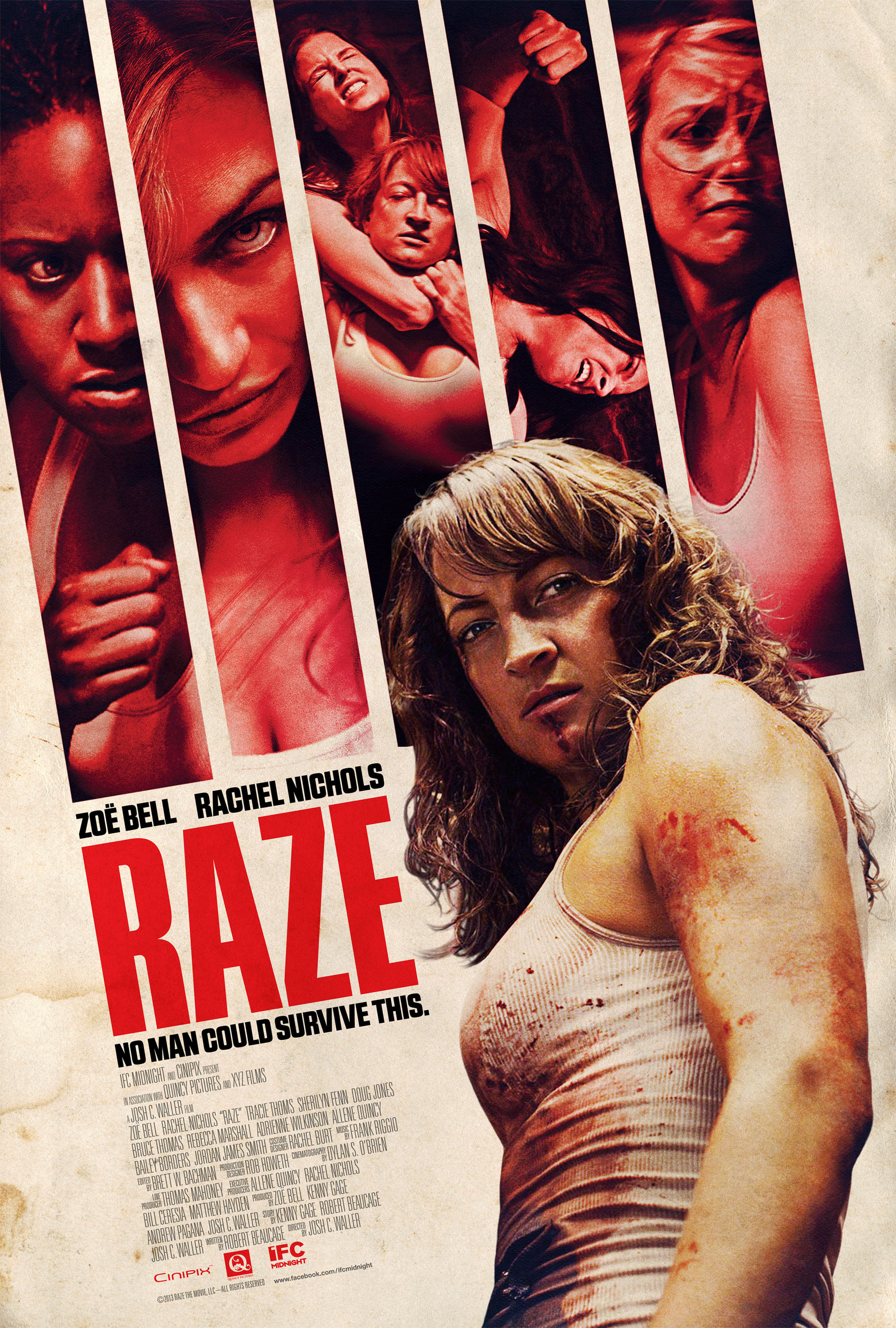 Mega Sized Movie Poster Image for Raze (#3 of 3)