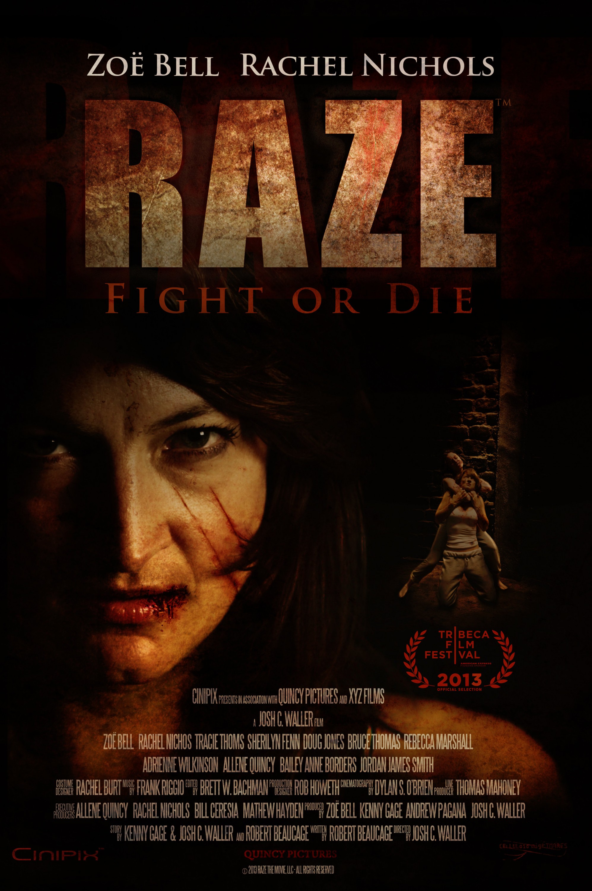 Mega Sized Movie Poster Image for Raze (#1 of 3)