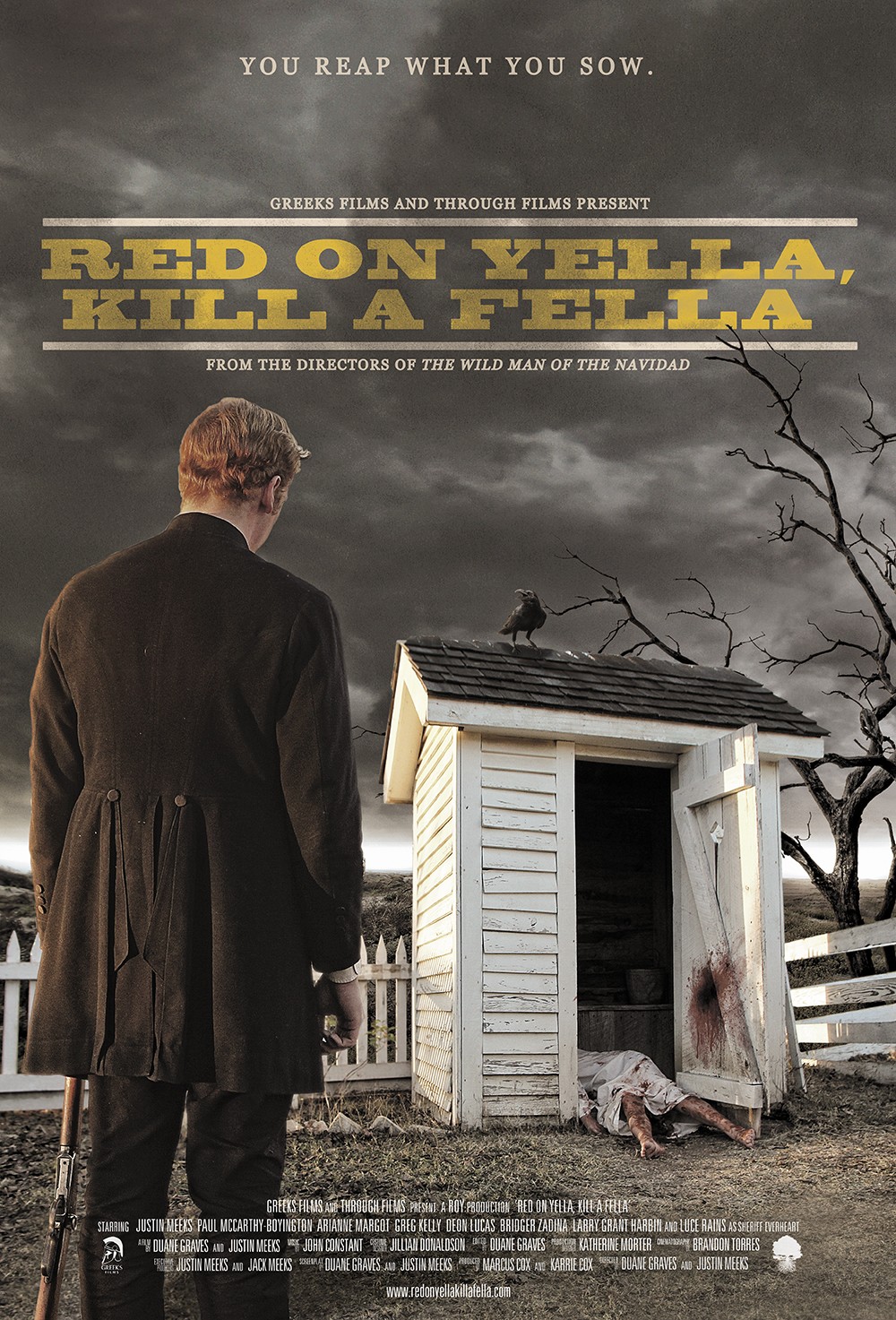 Extra Large Movie Poster Image for Red on Yella, Kill a Fella 