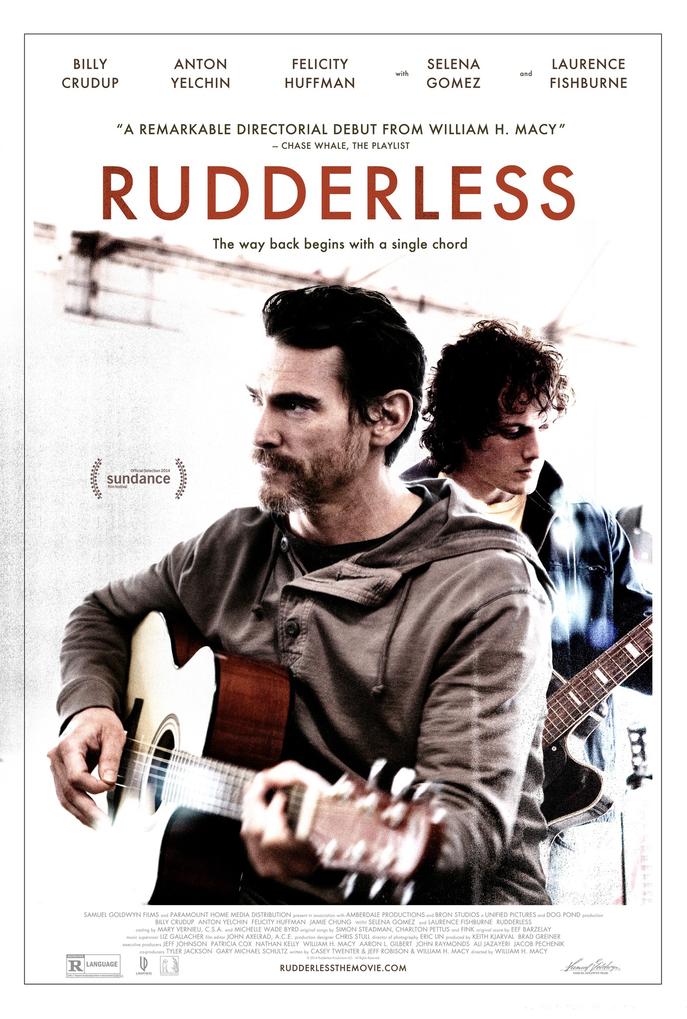 Mega Sized Movie Poster Image for Rudderless (#1 of 4)