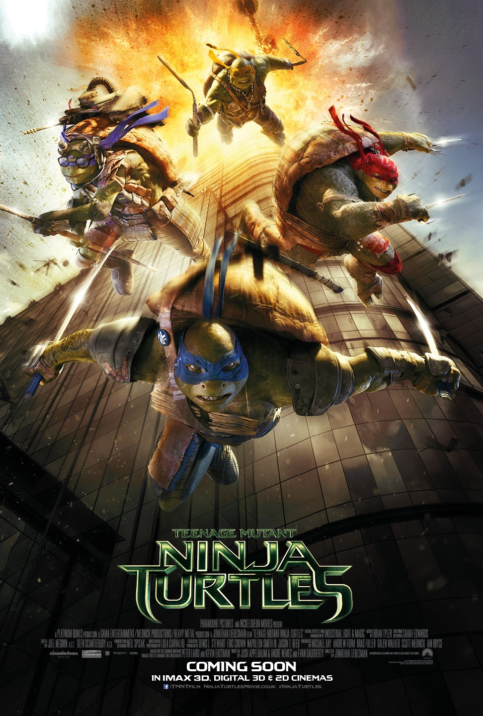 Extra Large Movie Poster Image for Teenage Mutant Ninja Turtles (#14 of 22)