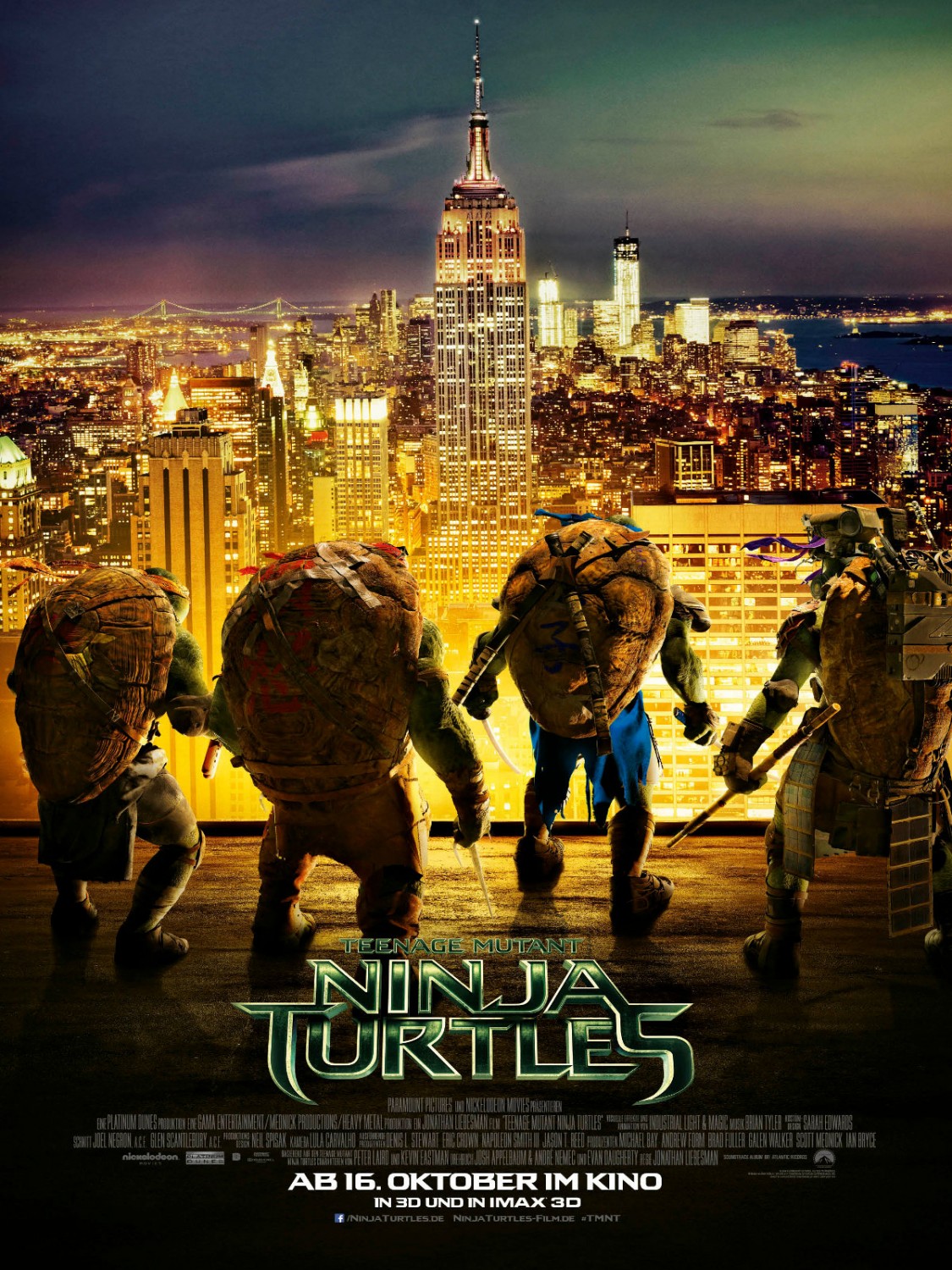 Extra Large Movie Poster Image for Teenage Mutant Ninja Turtles (#17 of 22)