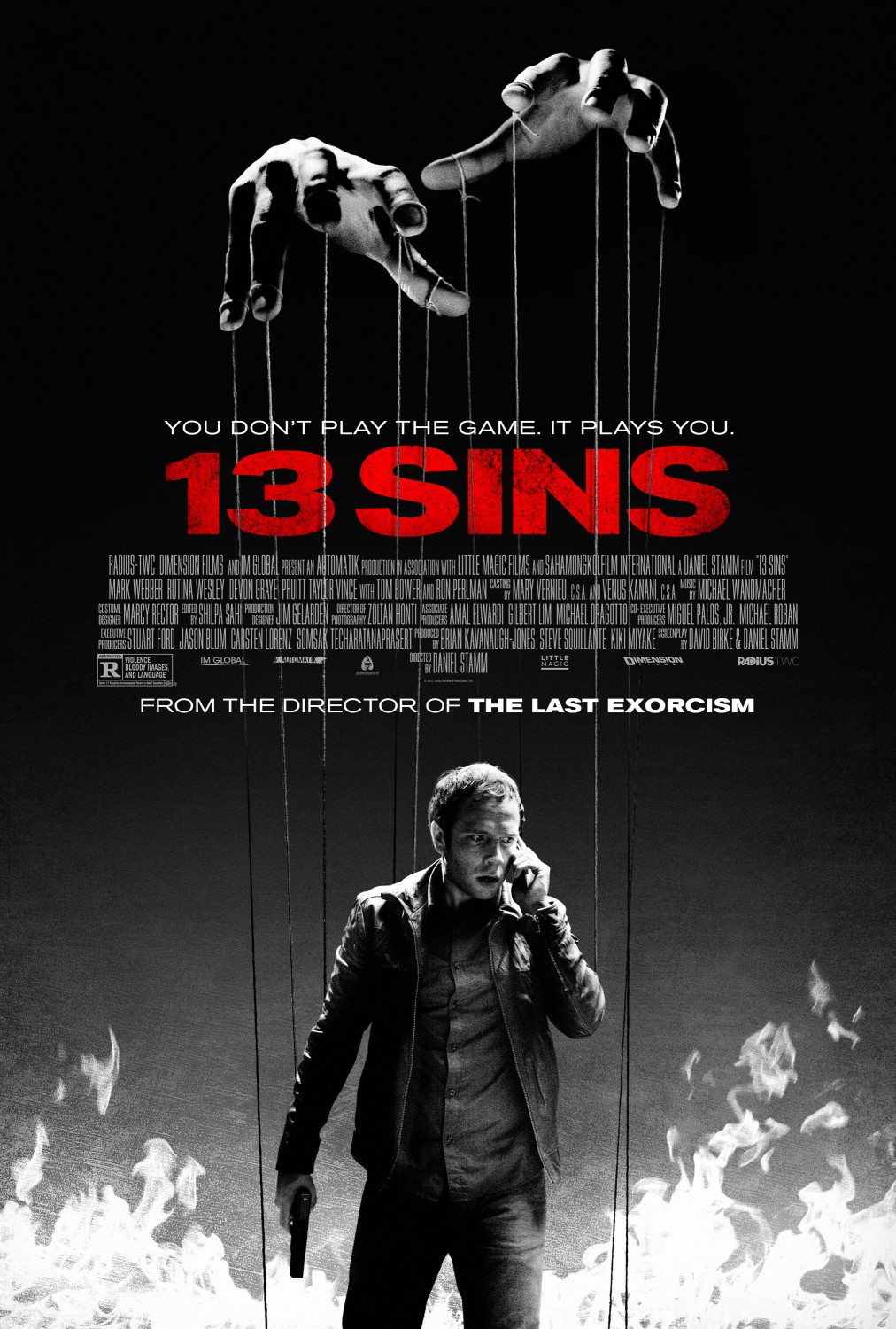 Extra Large Movie Poster Image for 13 Sins (#1 of 3)