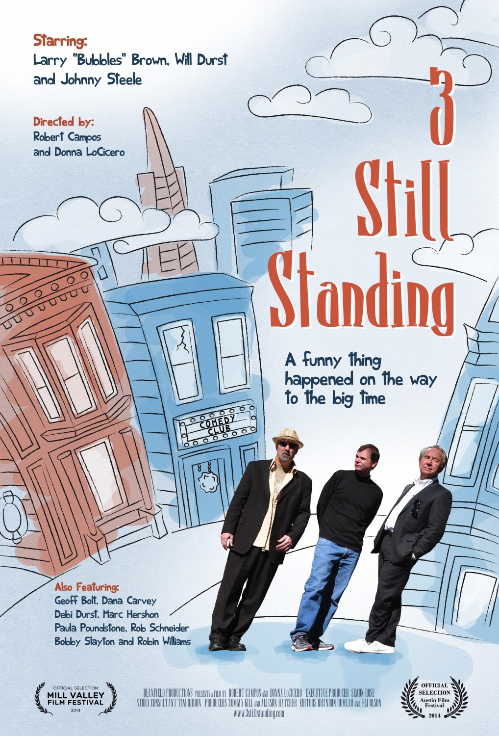 Extra Large Movie Poster Image for 3 Still Standing 