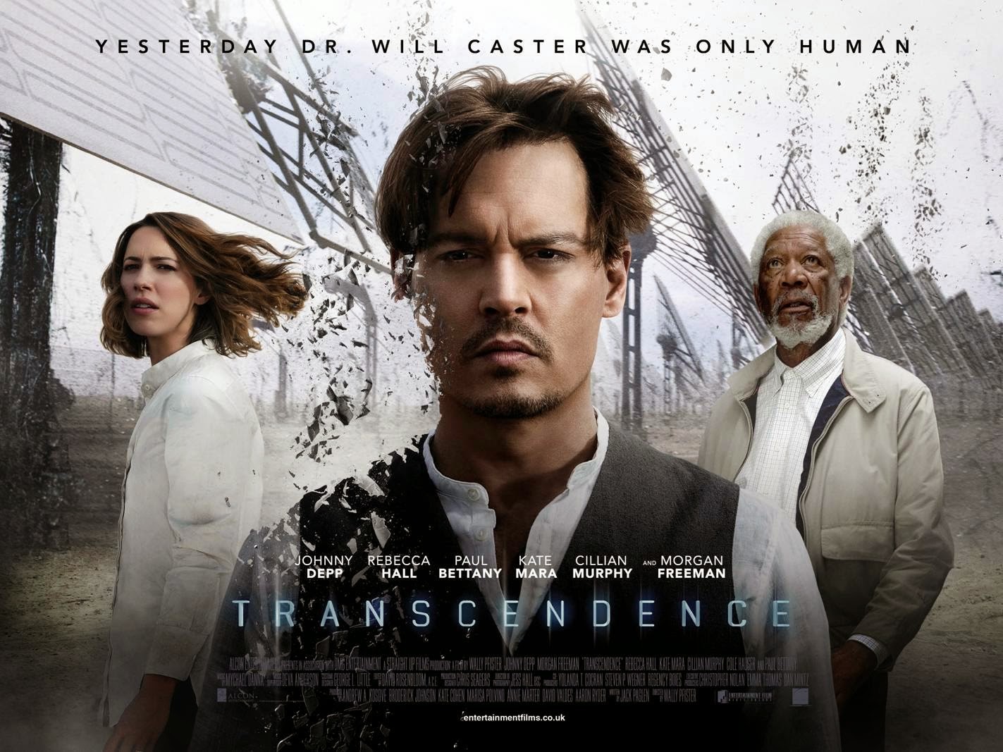 Extra Large Movie Poster Image for Transcendence (#4 of 11)