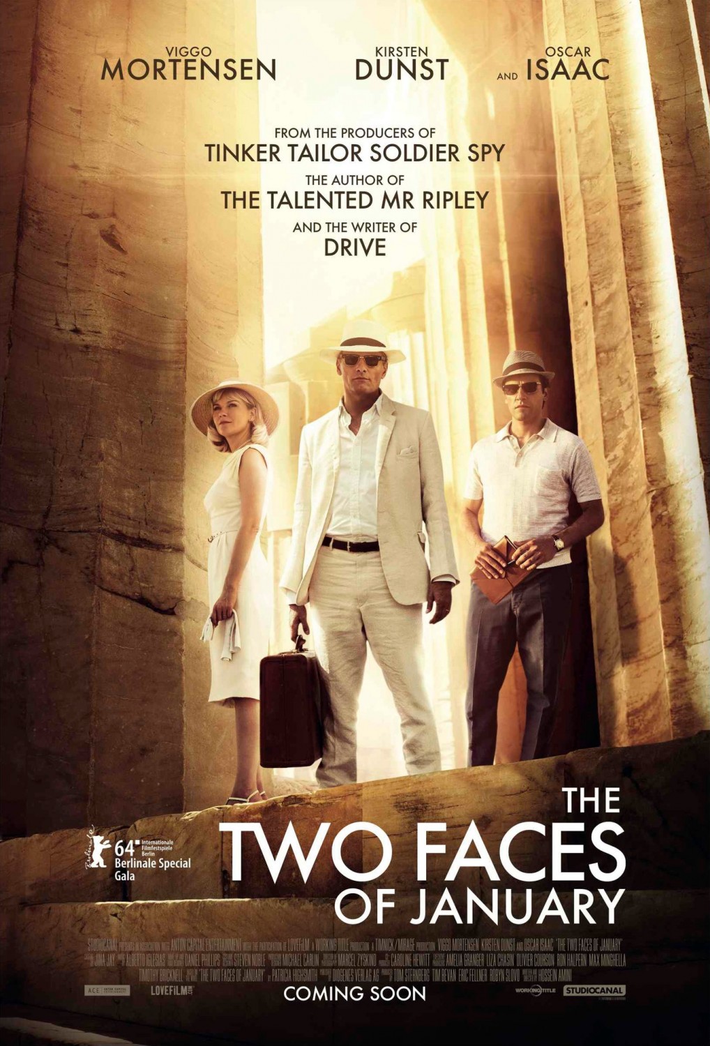 Extra Large Movie Poster Image for The Two Faces of January (#1 of 13)