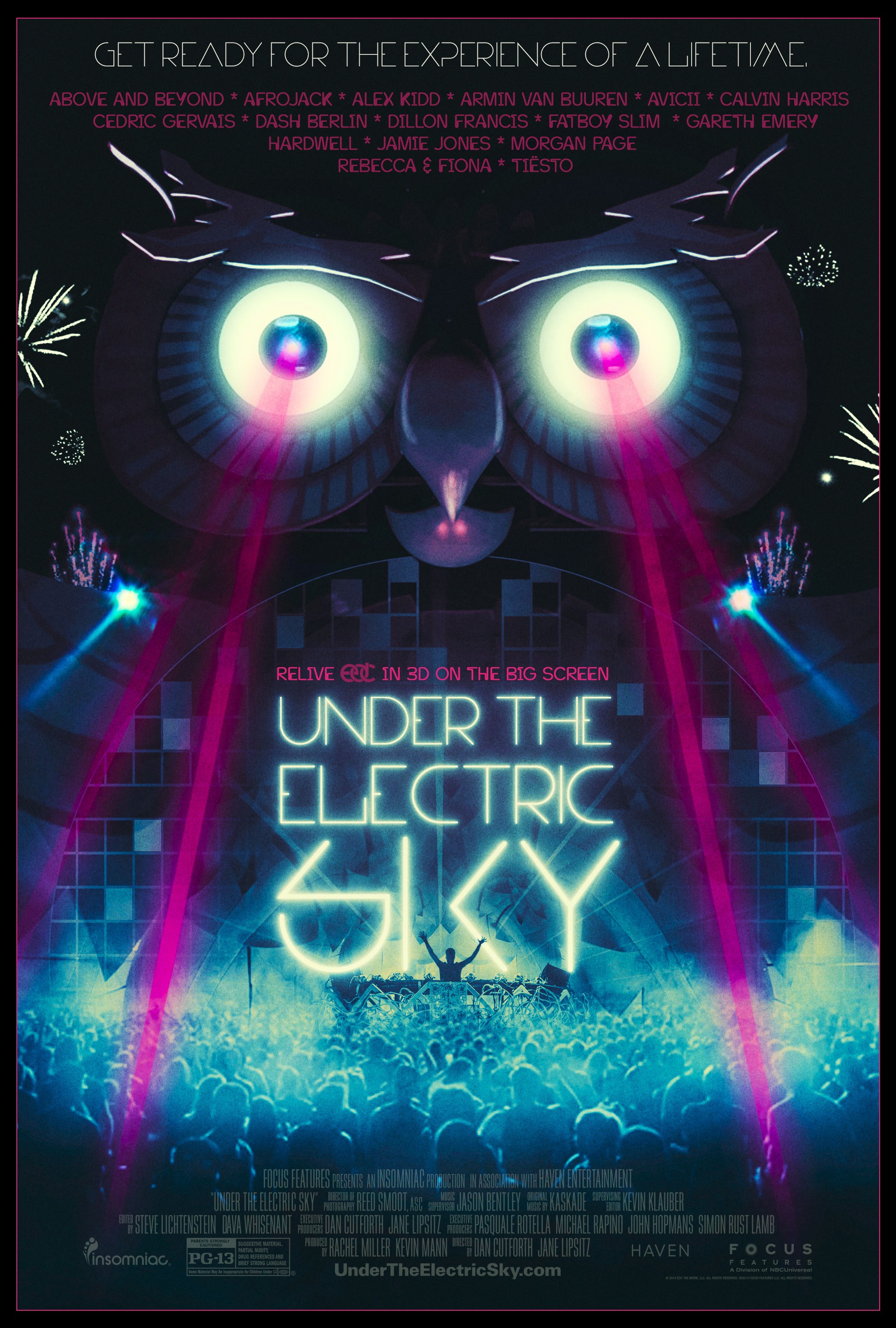 Mega Sized Movie Poster Image for Under the Electric Sky (#3 of 5)