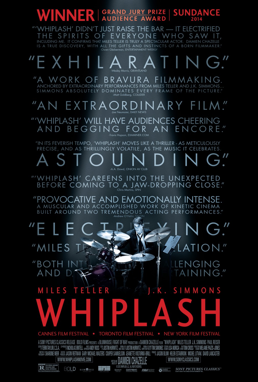Extra Large Movie Poster Image for Whiplash (#1 of 4)