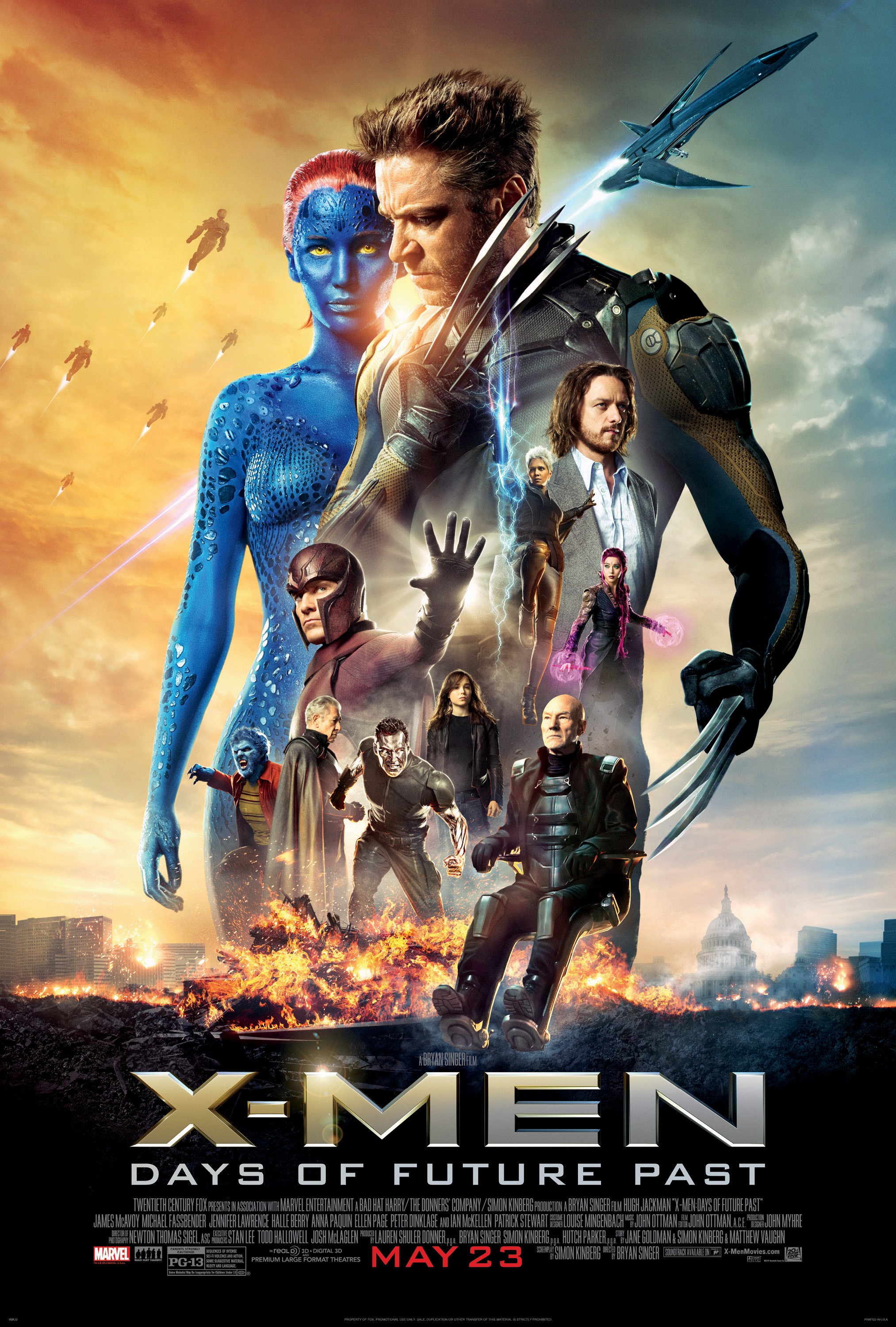 Mega Sized Movie Poster Image for X-Men: Days of Future Past (#5 of 17)