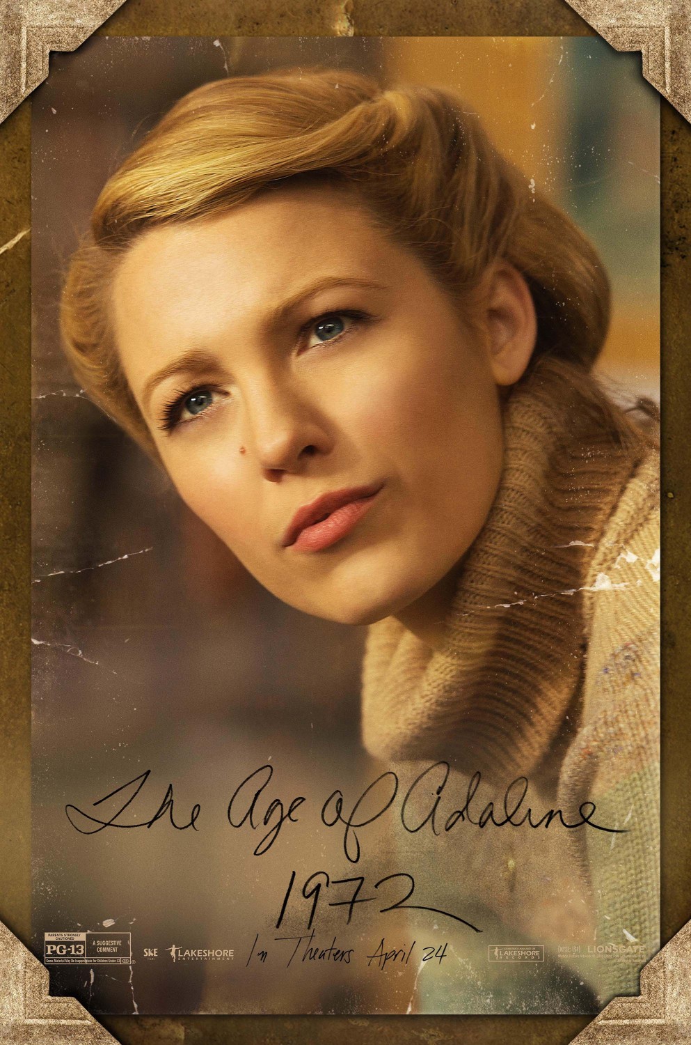 Extra Large Movie Poster Image for The Age of Adaline (#7 of 14)