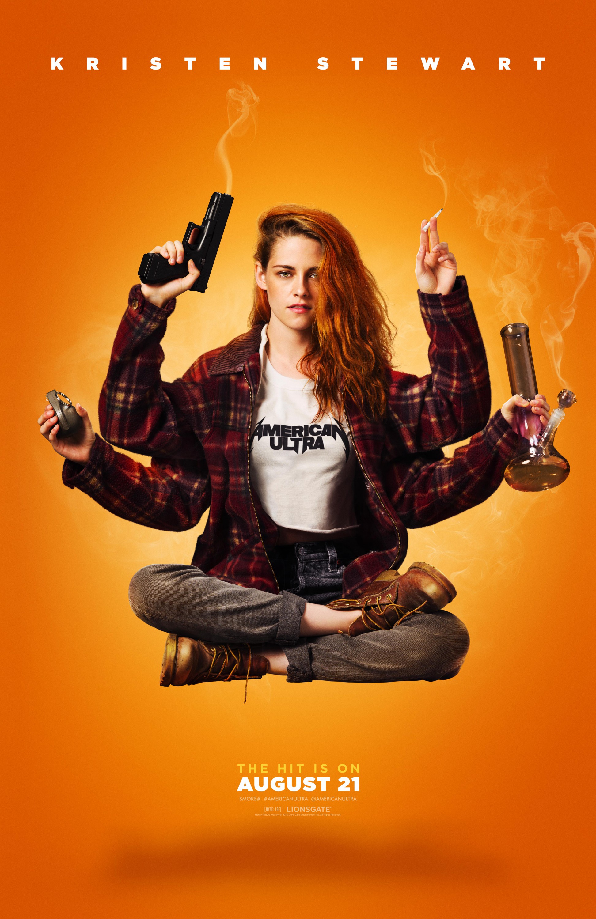 Mega Sized Movie Poster Image for American Ultra (#3 of 8)