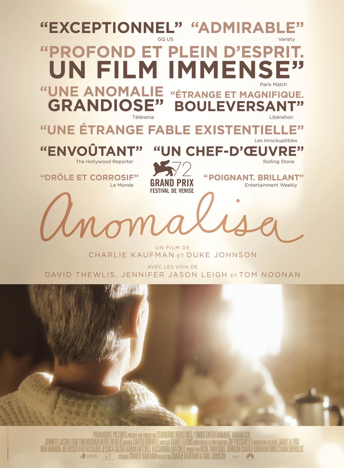 Extra Large Movie Poster Image for Anomalisa (#3 of 4)