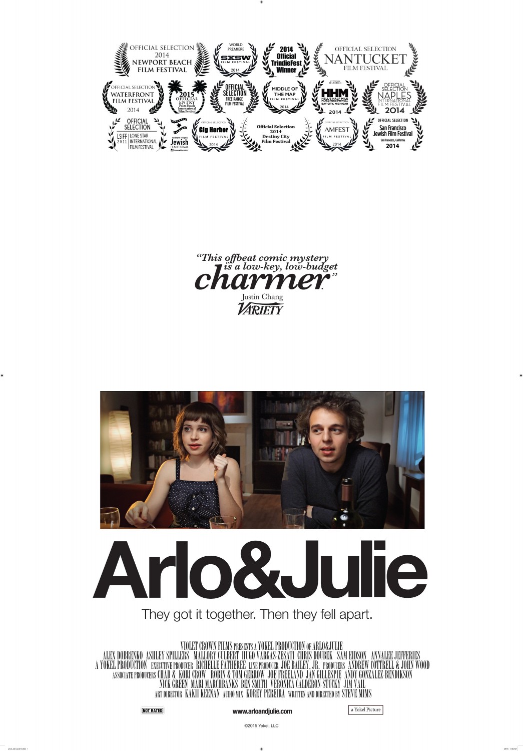 Extra Large Movie Poster Image for Arlo and Julie 