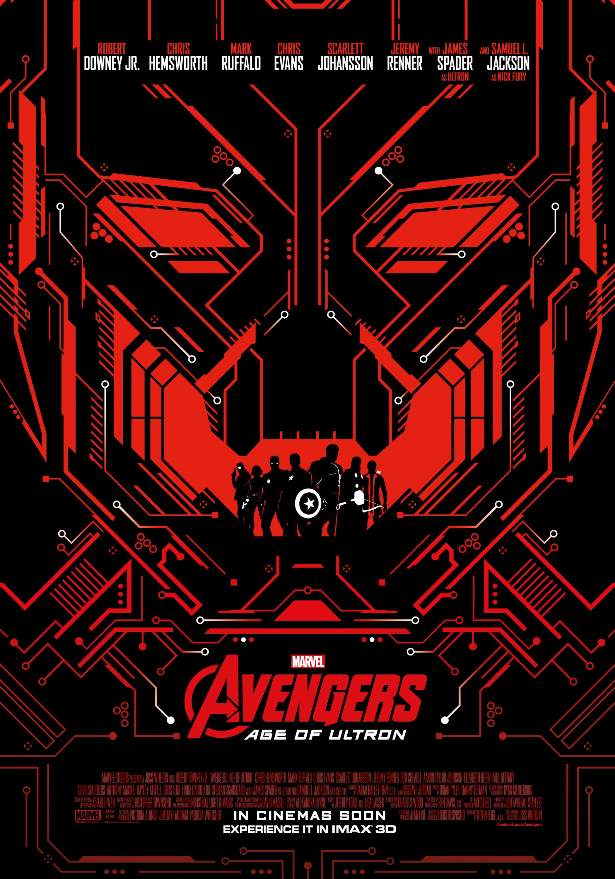 Mega Sized Movie Poster Image for Avengers: Age of Ultron (#26 of 36)